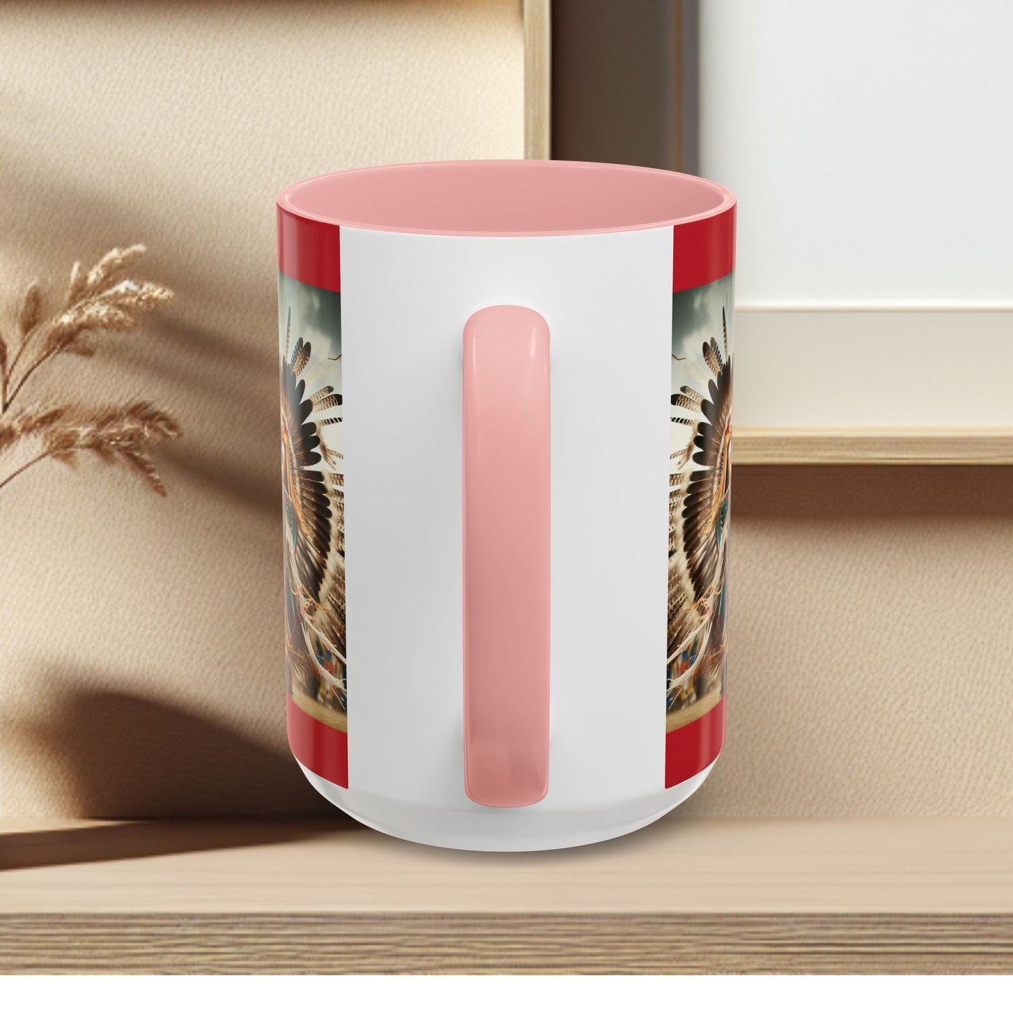 Mug- Native Dancer - Coffee Mug (11 oz, 15 oz) (AOP)