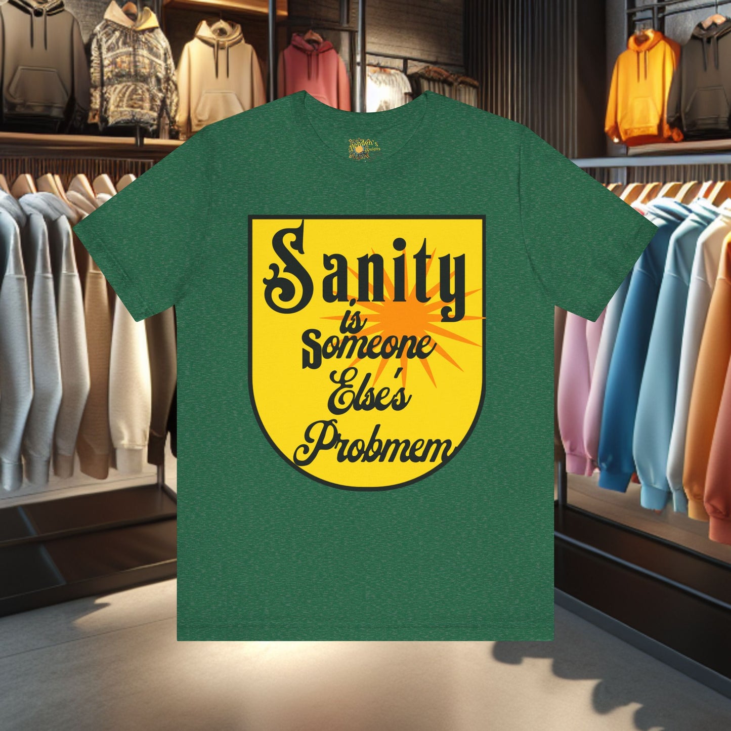 Funny Sanity Unisex Tee