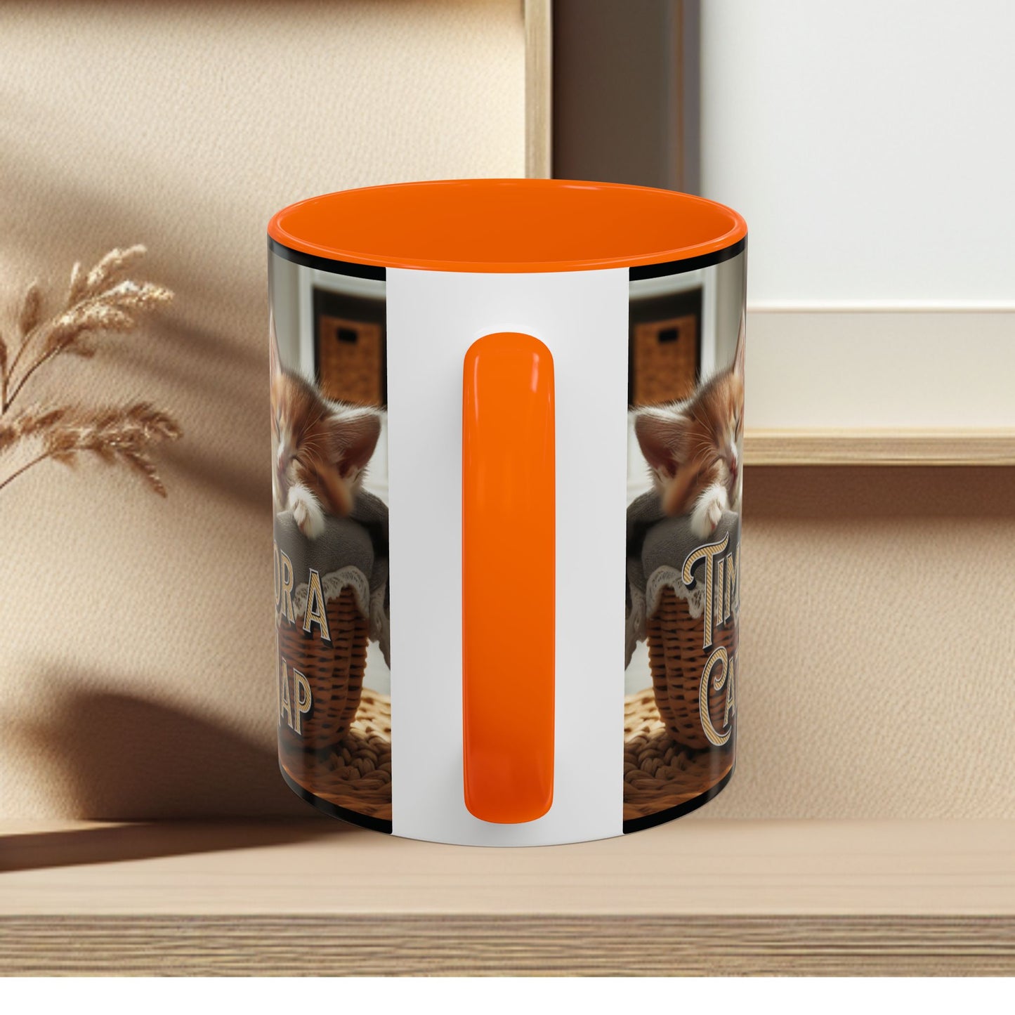 Coffee Mug - Time for a Cat Nap Accent (11, 15oz)