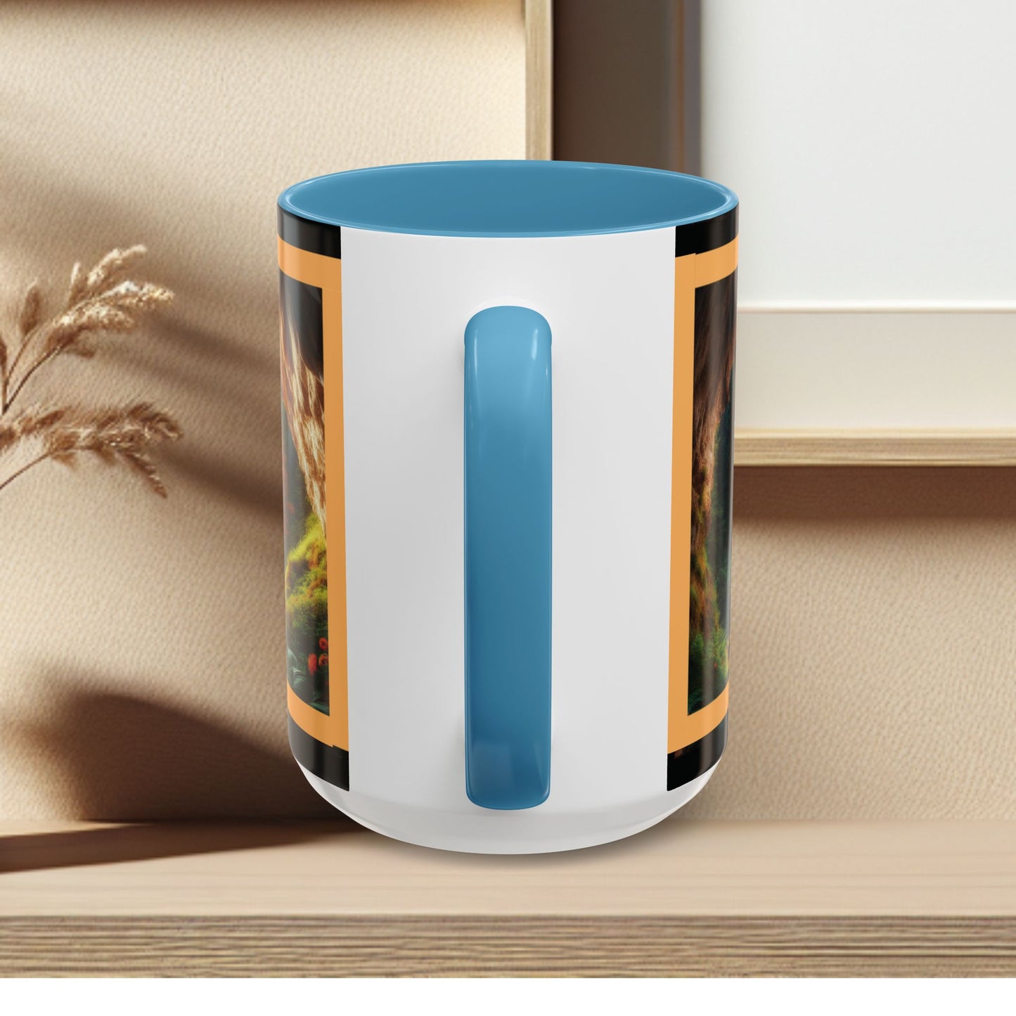 Mug: By the River-Accent Coffee Mug (11oz, 15oz)