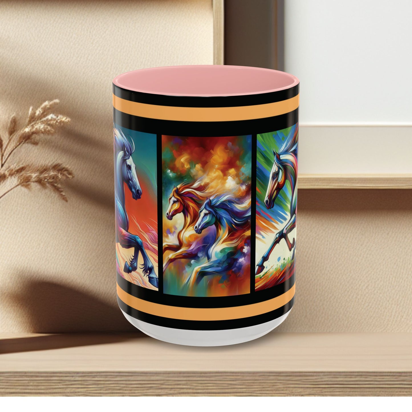 Coffee Mug Cloud Horses 11oz, 15oz