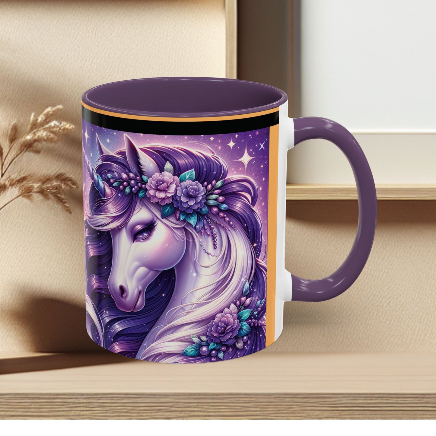 Mug Coffee Unicorns Night and Day - 11oz, 15oz