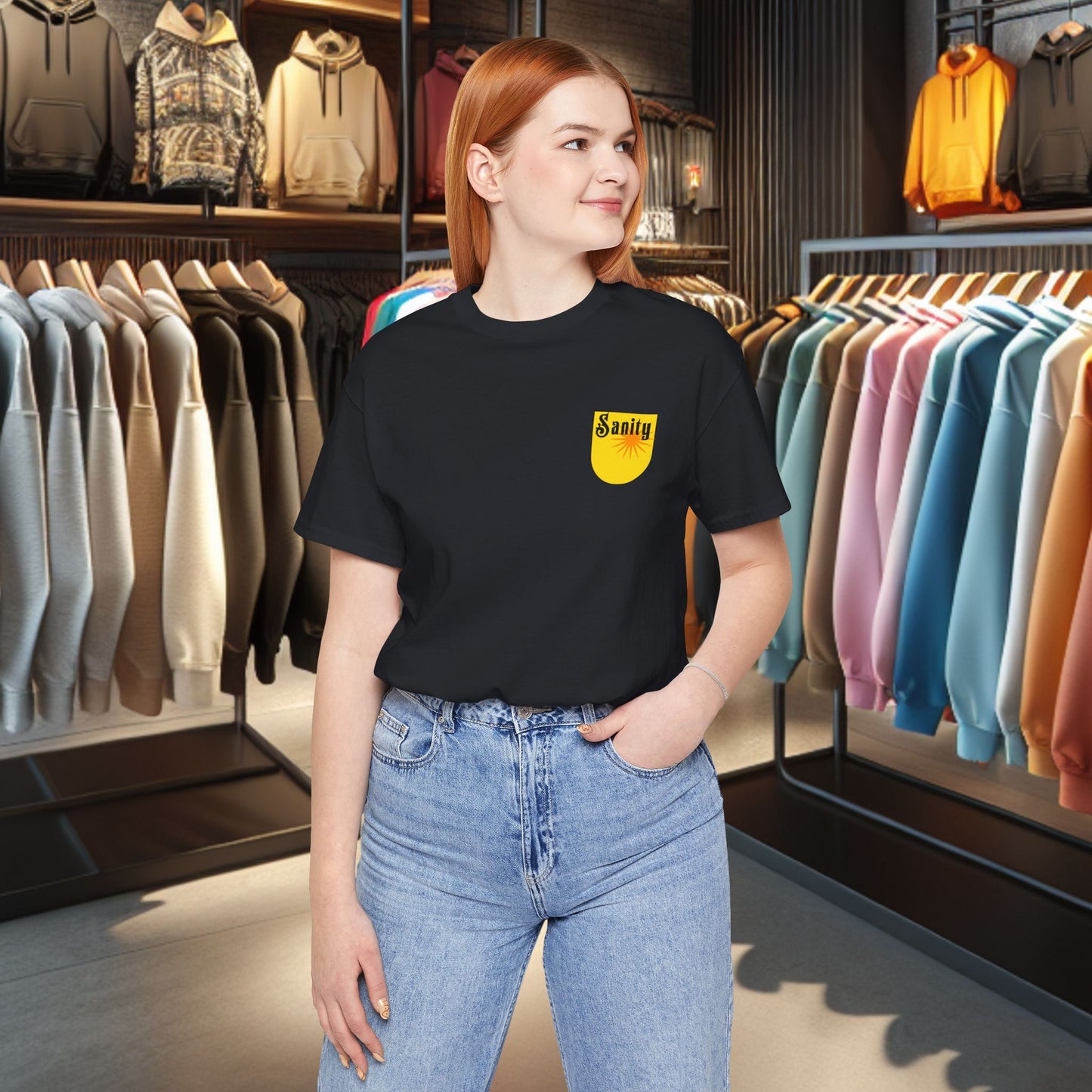 Relaxed Vibes Unisex Tee - Sanity Is Someone Else's Problem
