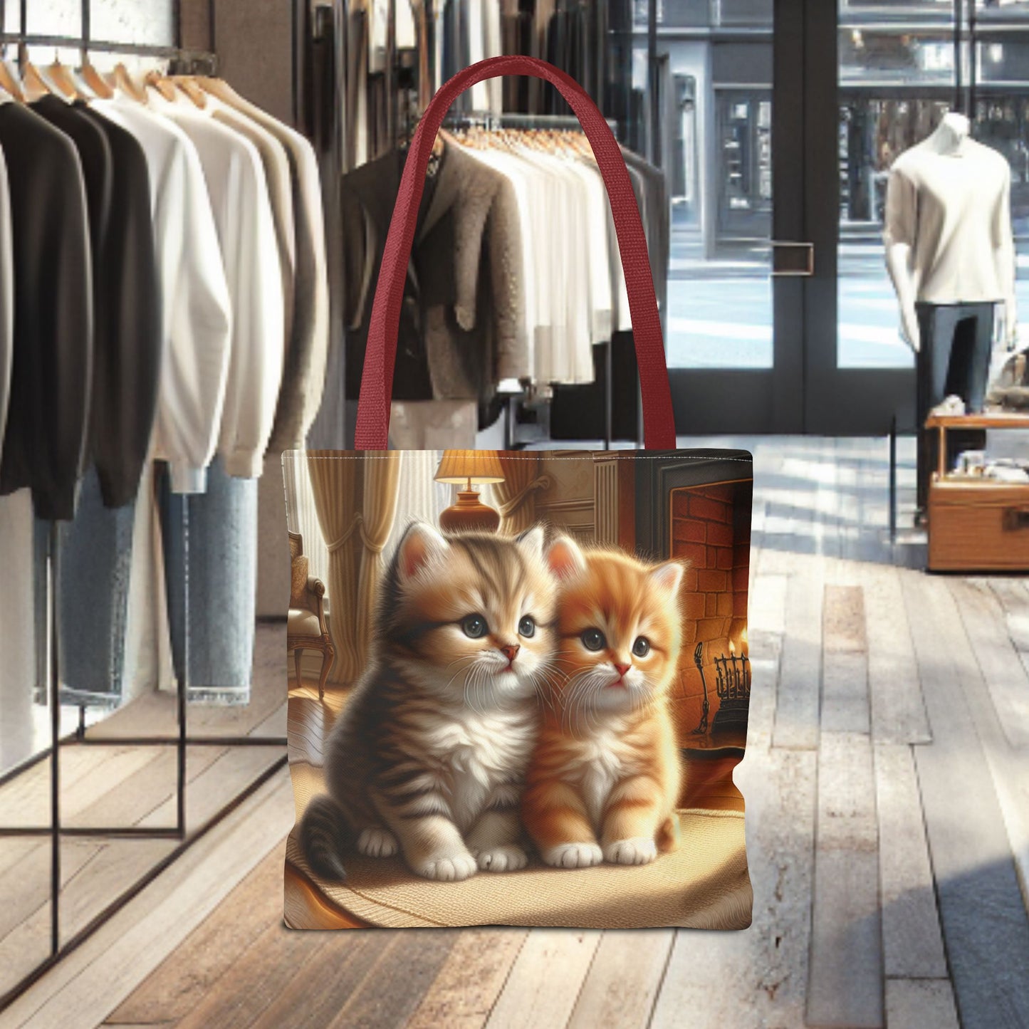 Tote Bag - Kittens - Tote Bag (AOP)