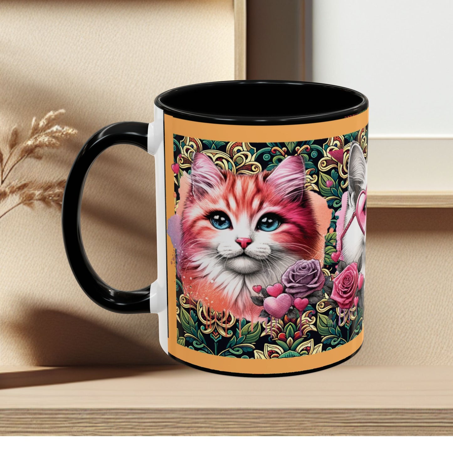 Coffee Mug Kittens Friends