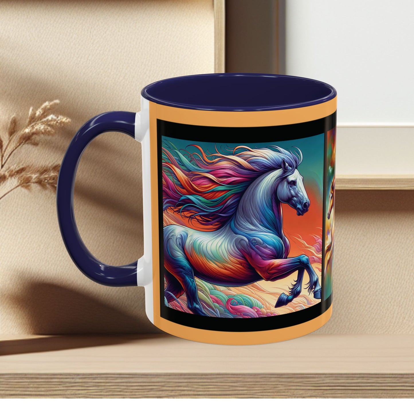 Coffee Mug Cloud Horses 11oz, 15oz