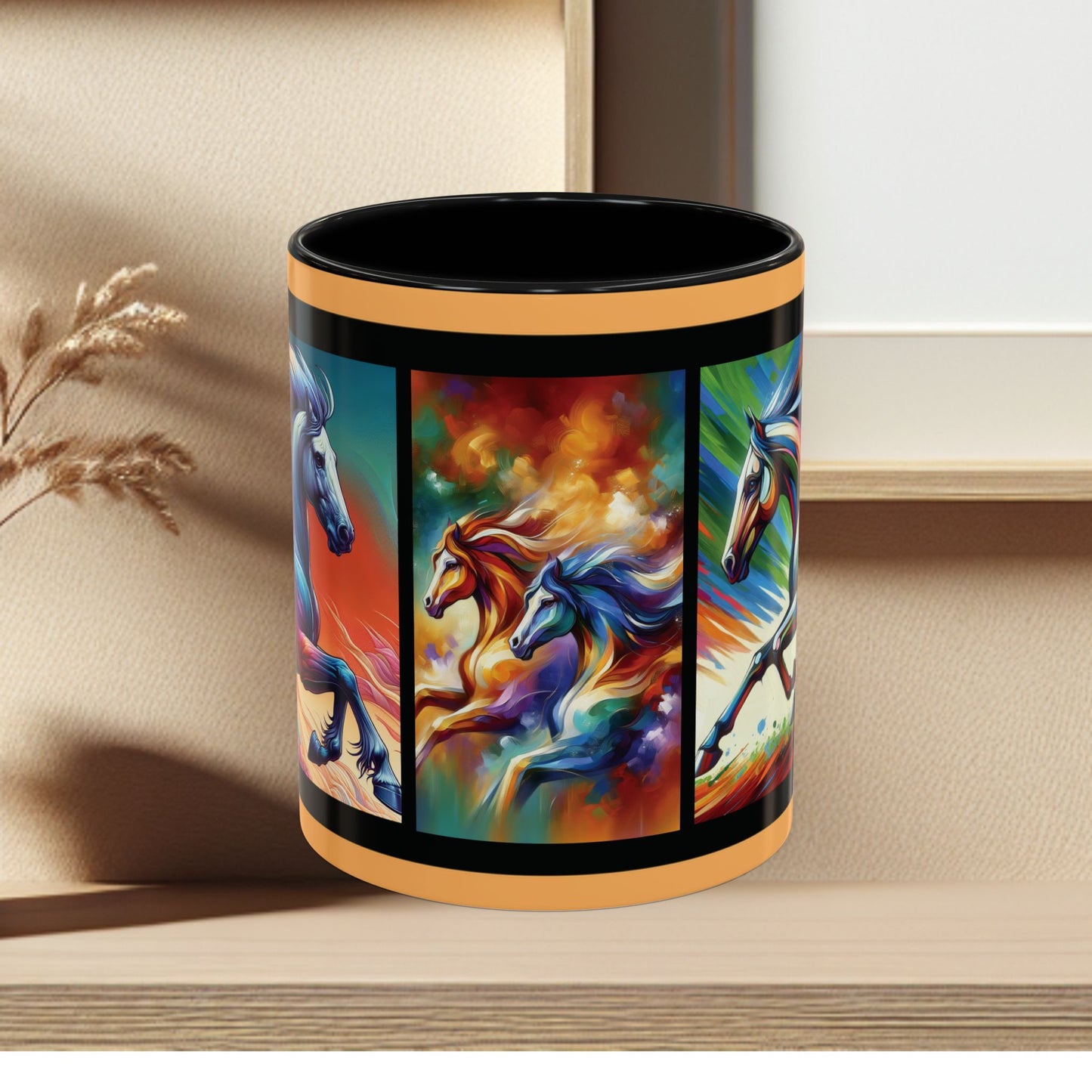 Coffee Mug Cloud Horses 11oz, 15oz