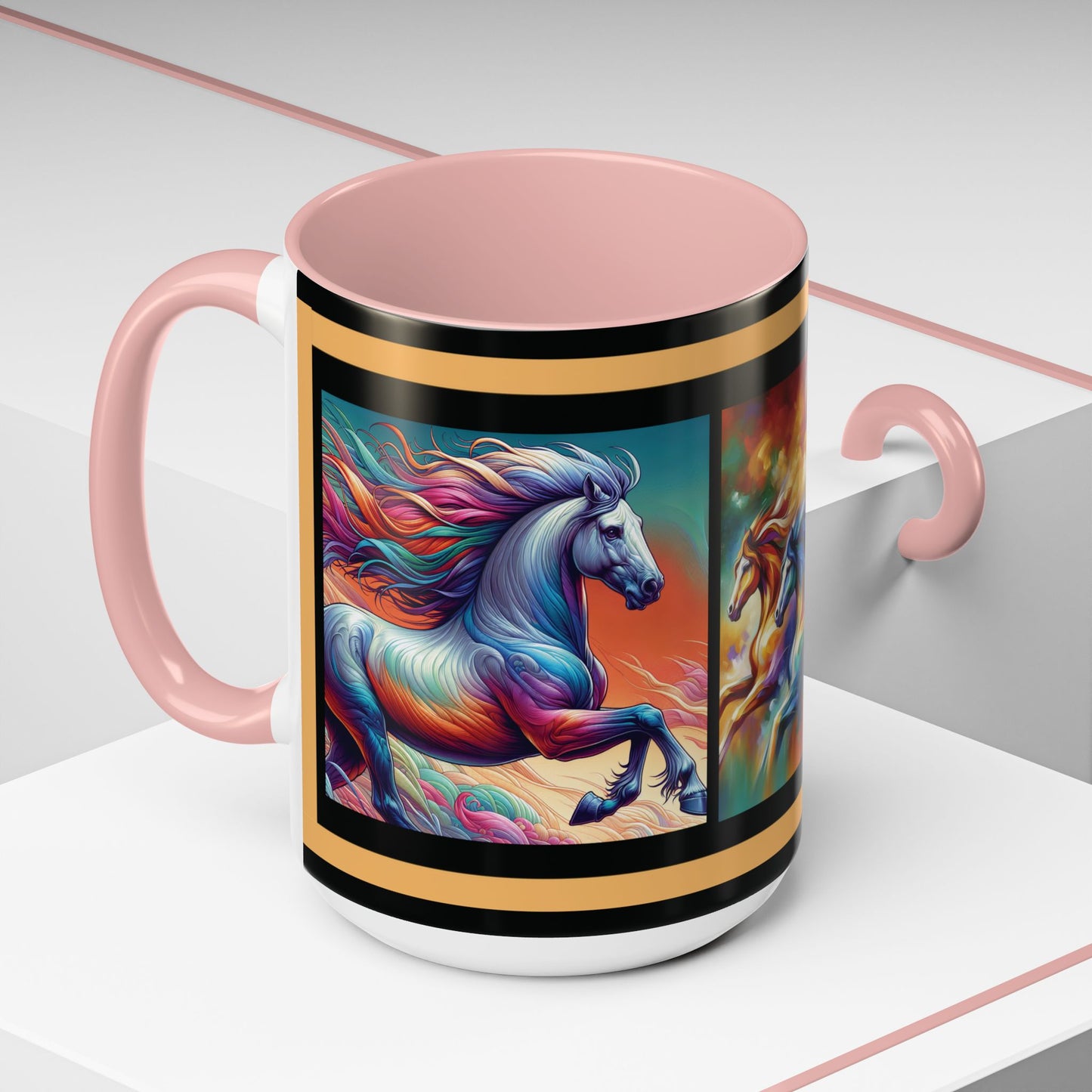Coffee Mug Cloud Horses 11oz, 15oz