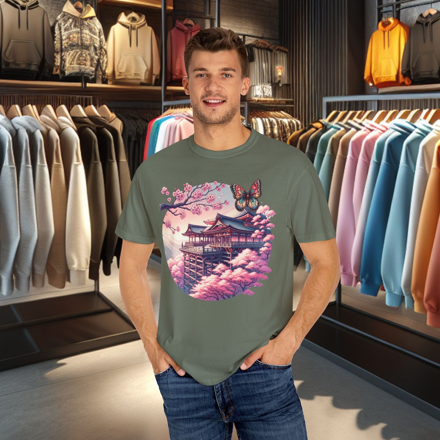 Cherry Blossom Manor Unisex T-shirt
