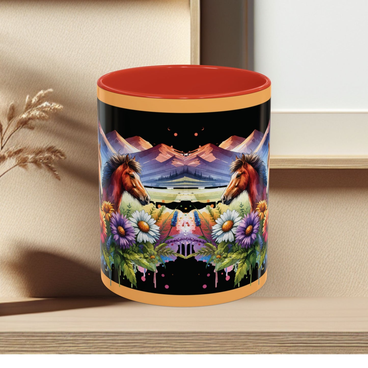 Mug Coffee Wild Horses 11oz 15oz