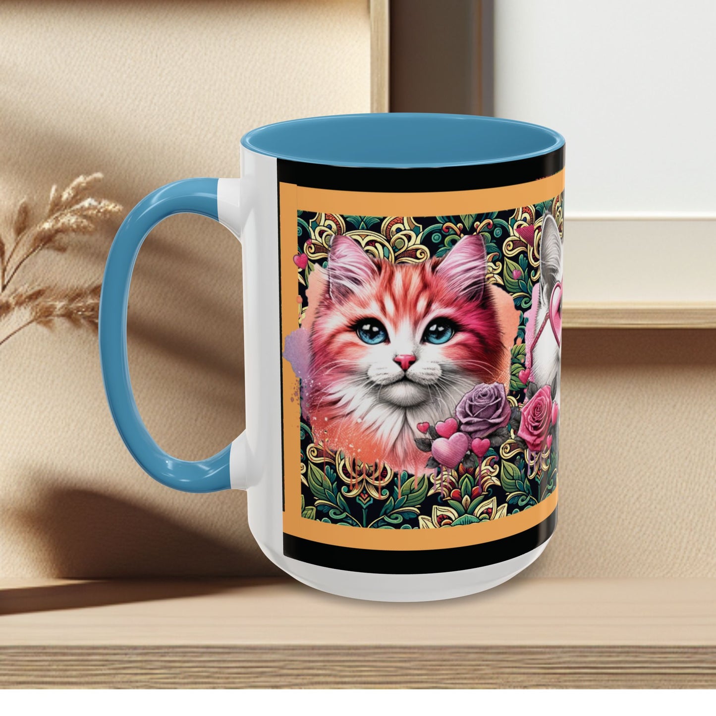 Coffee Mug Kittens Friends