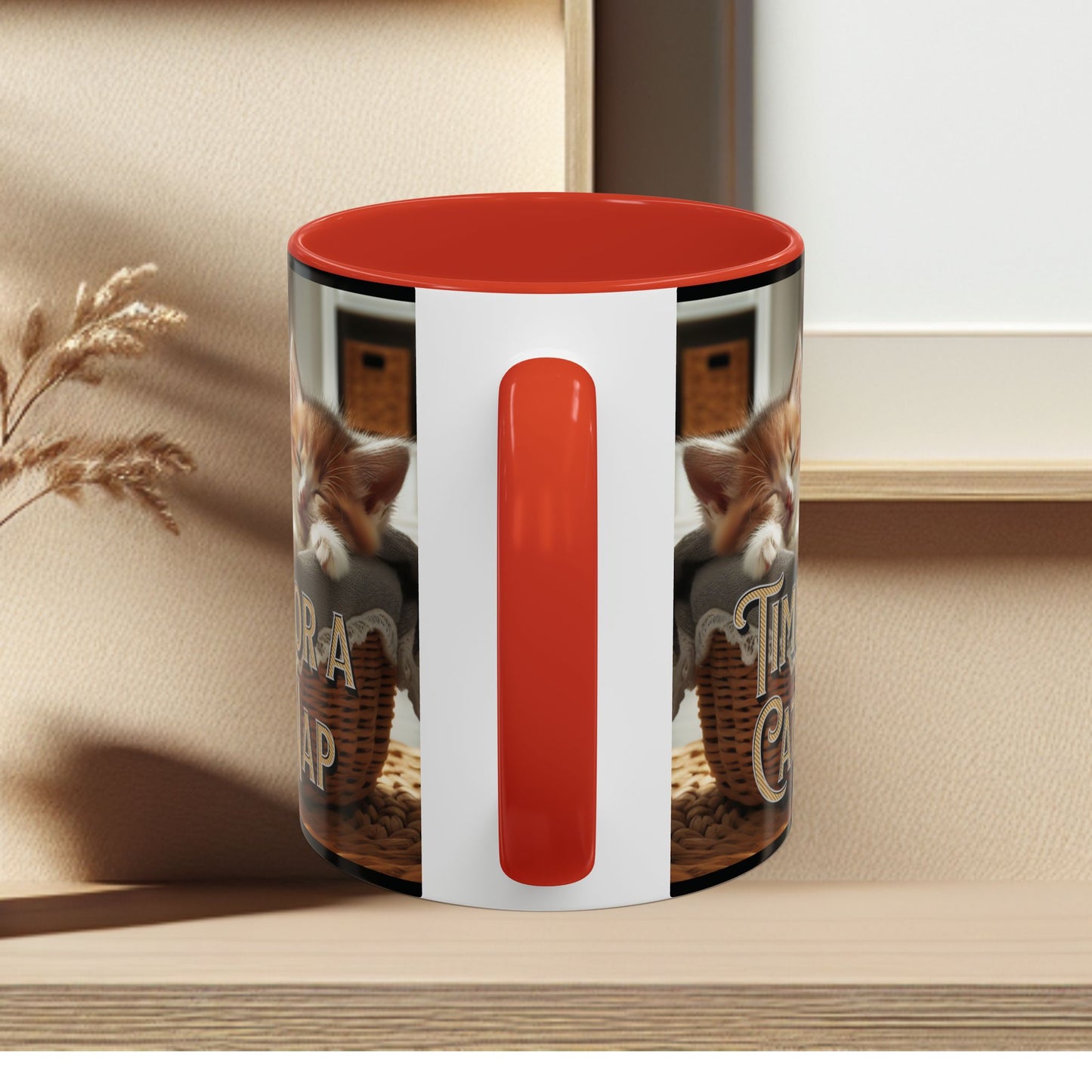 Coffee Mug - Time for a Cat Nap Accent (11, 15oz)