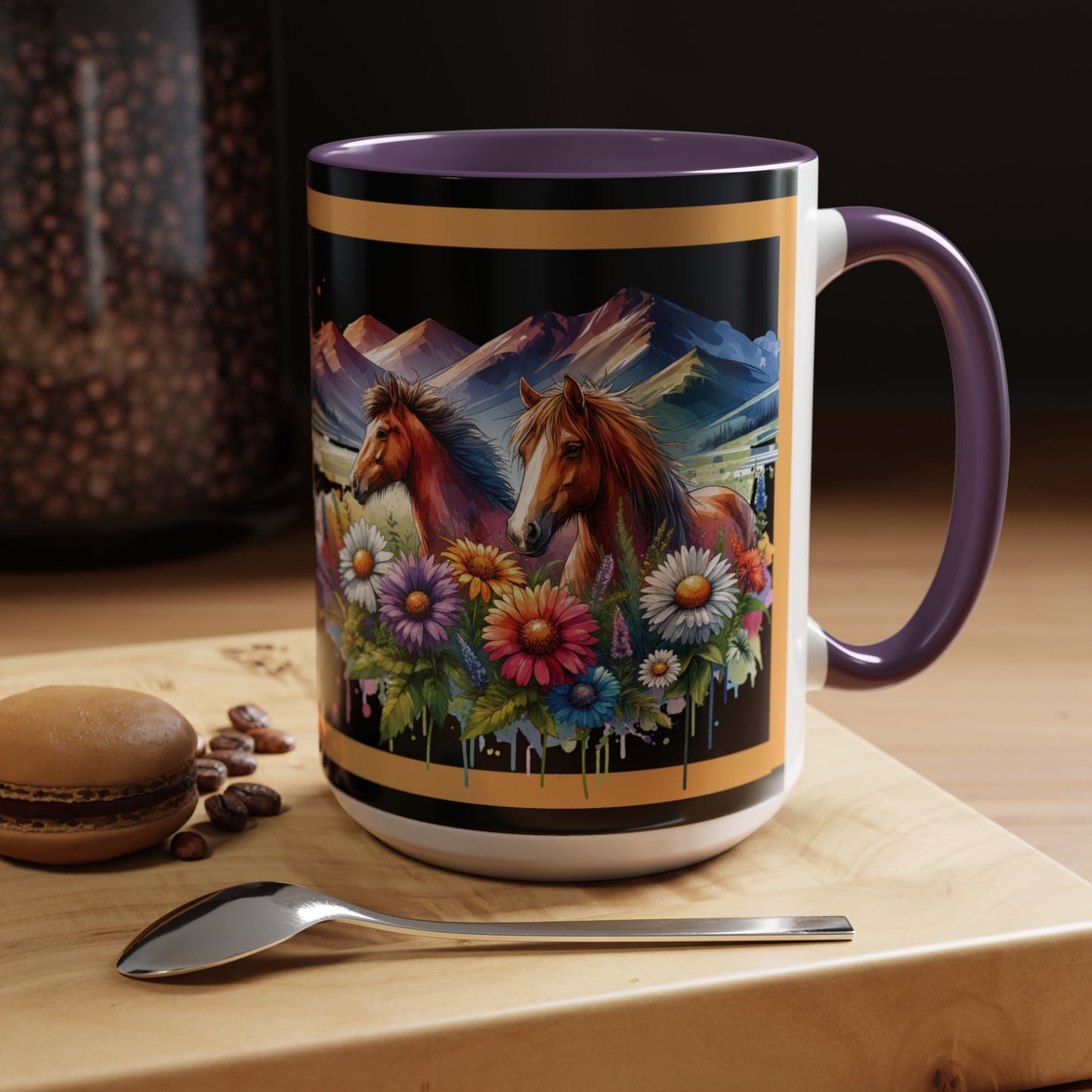 Mug Coffee Wild Horses 11oz 15oz