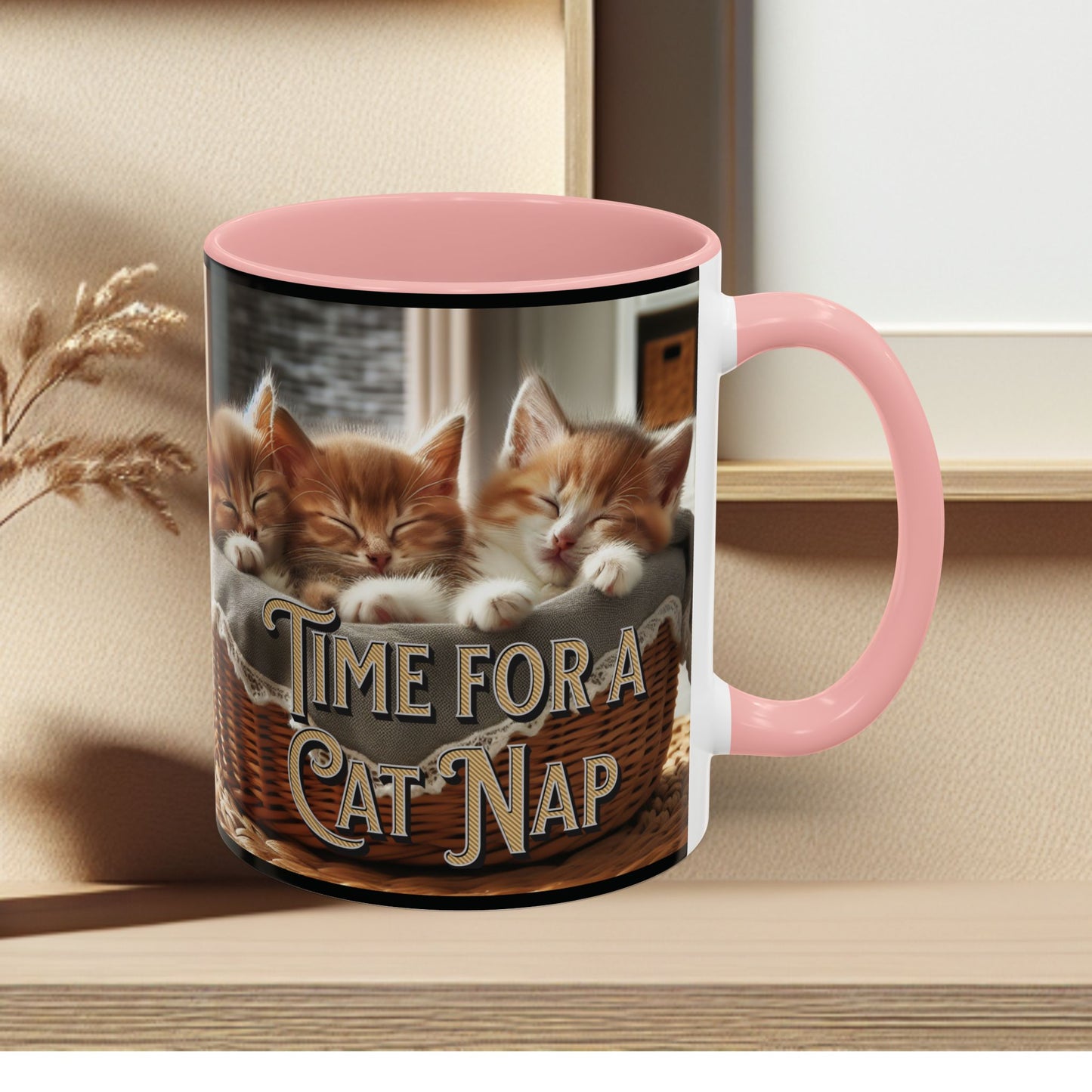 Coffee Mug - Time for a Cat Nap Accent (11, 15oz)