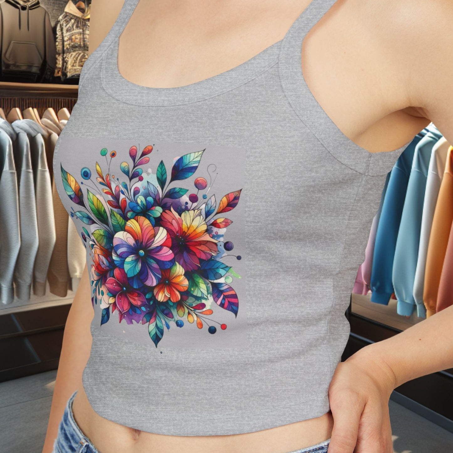 Floral bouquet of Flowers Tank Top