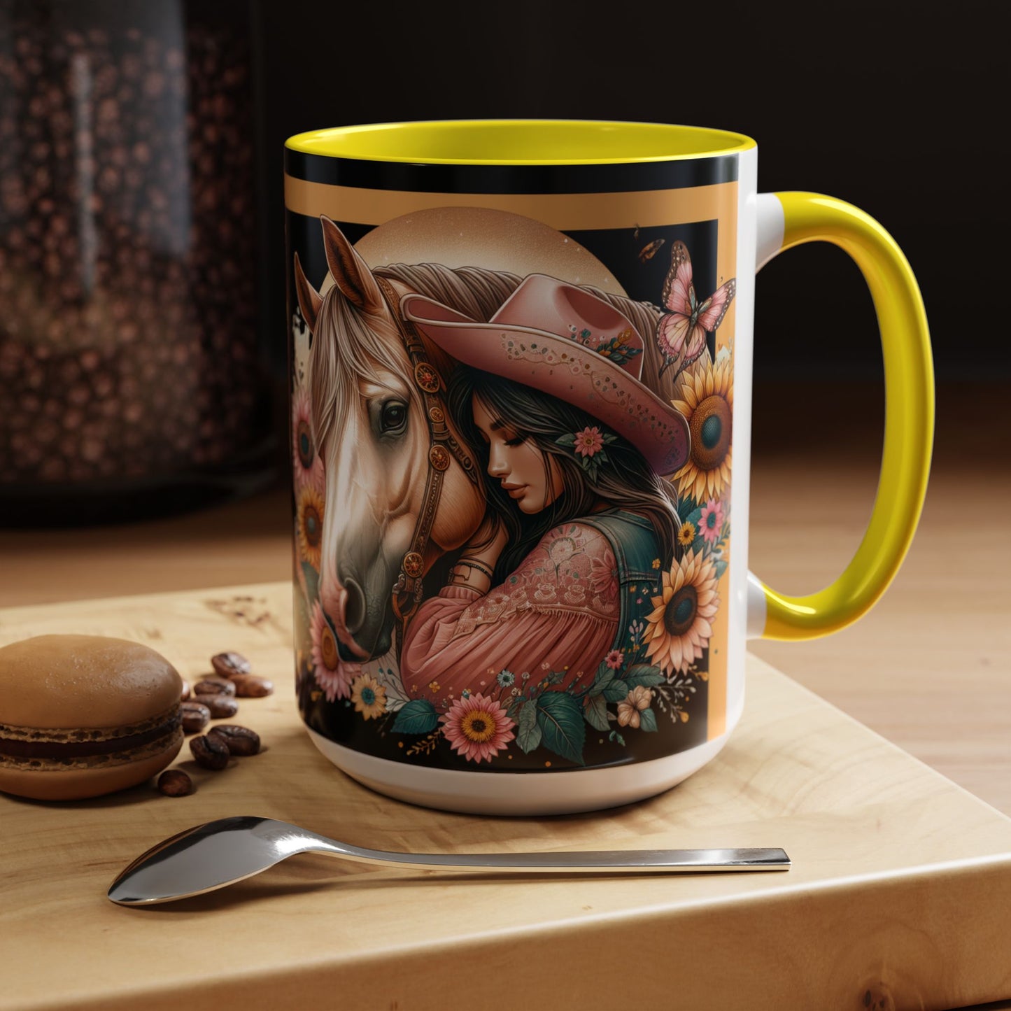 Coffee Mug Cowgirls and they're Horses