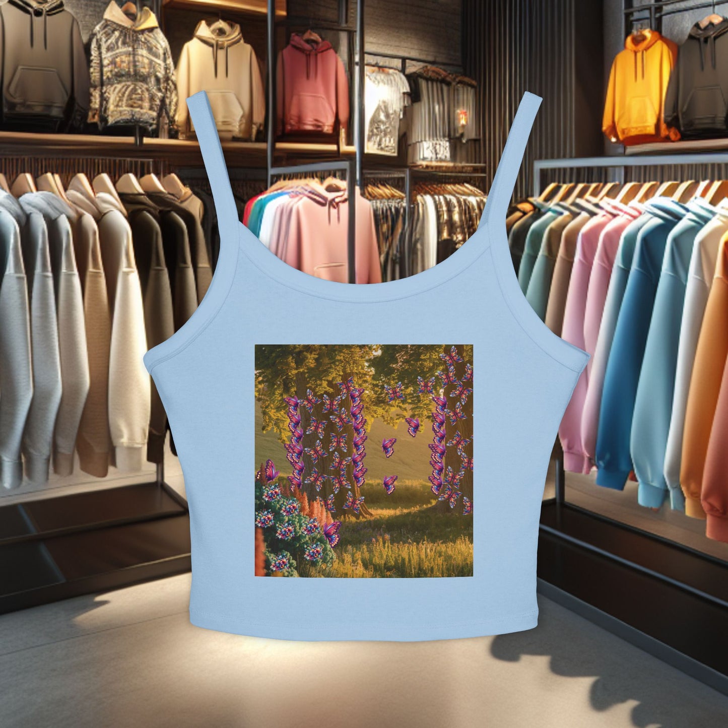 Butterfly Forest Tank Top