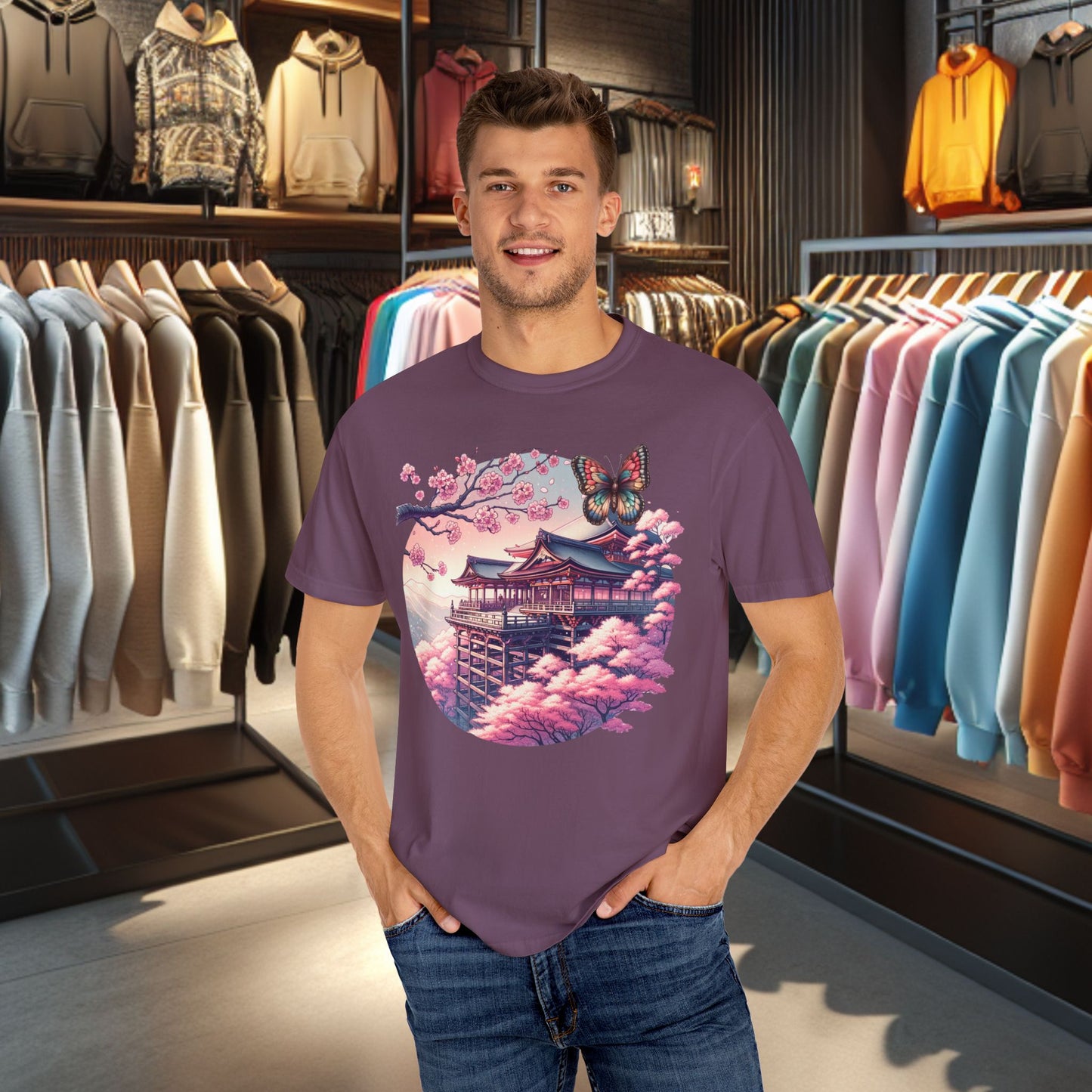Cherry Blossom Manor Unisex T-shirt