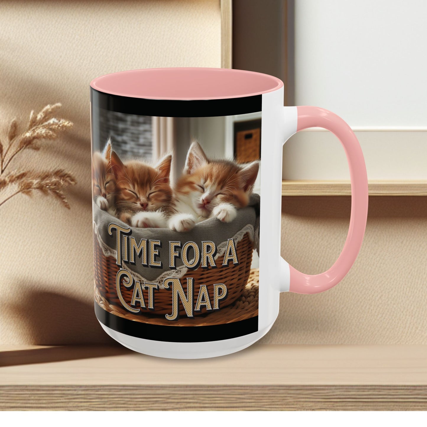 Coffee Mug - Time for a Cat Nap Accent (11, 15oz)