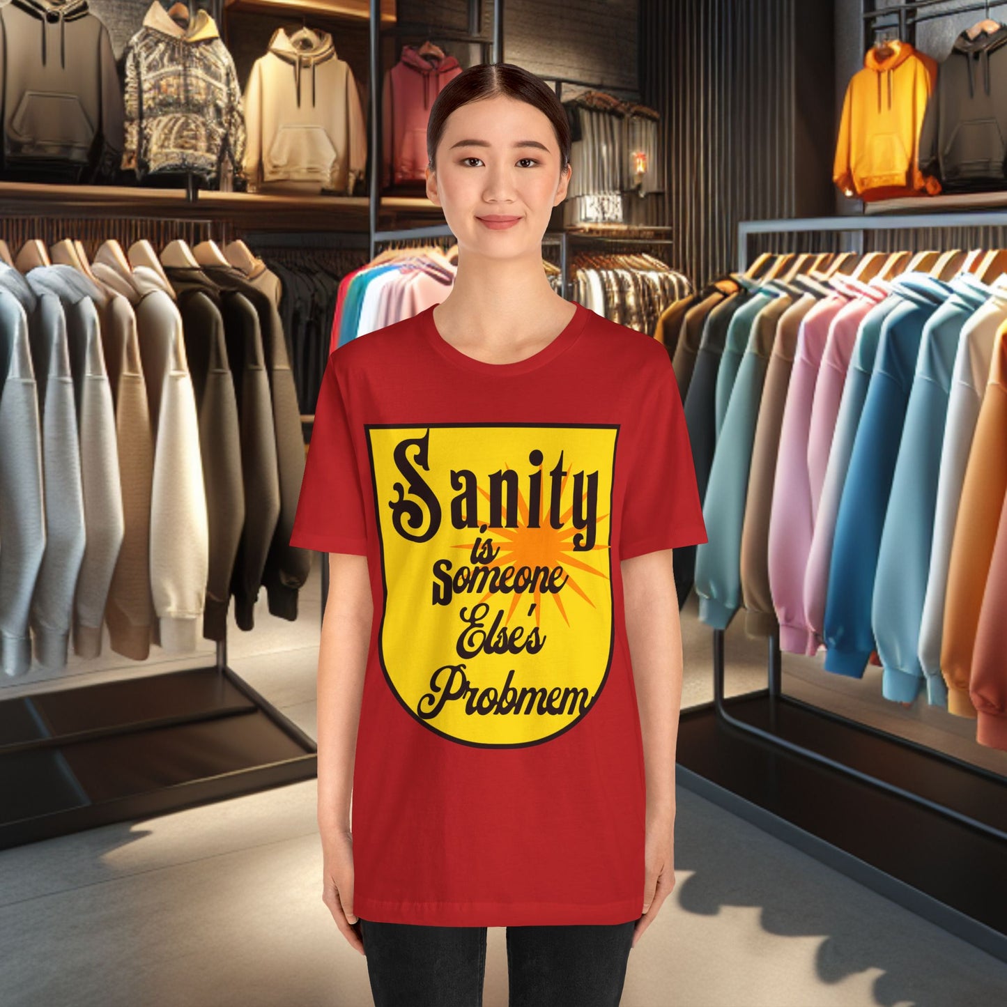 Funny Sanity Unisex Tee
