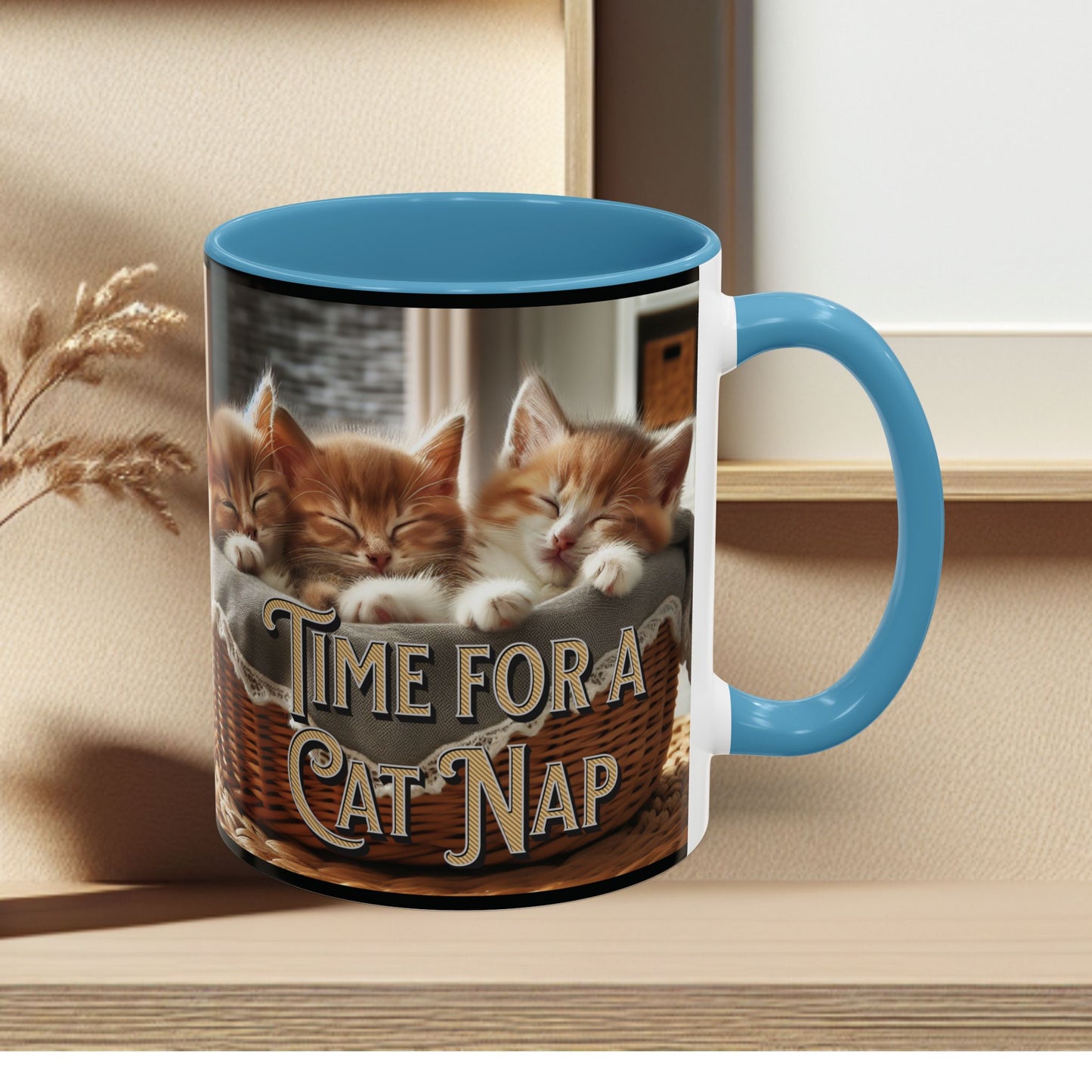 Coffee Mug - Time for a Cat Nap Accent (11, 15oz)
