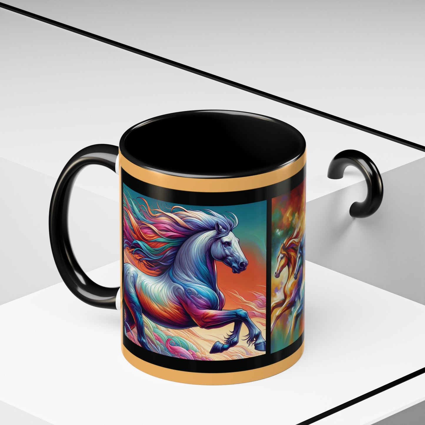 Coffee Mug Cloud Horses 11oz, 15oz