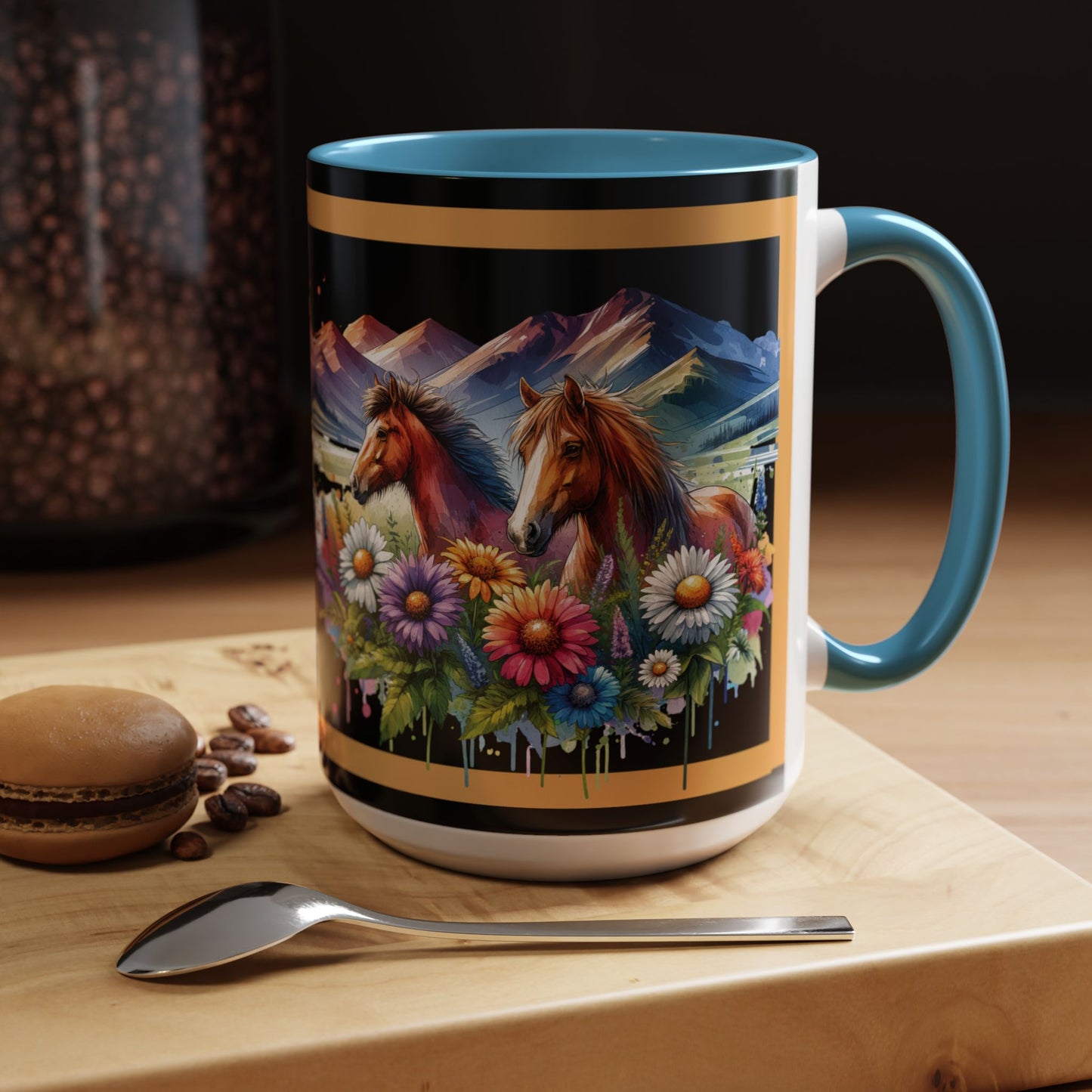 Mug Coffee Wild Horses 11oz 15oz