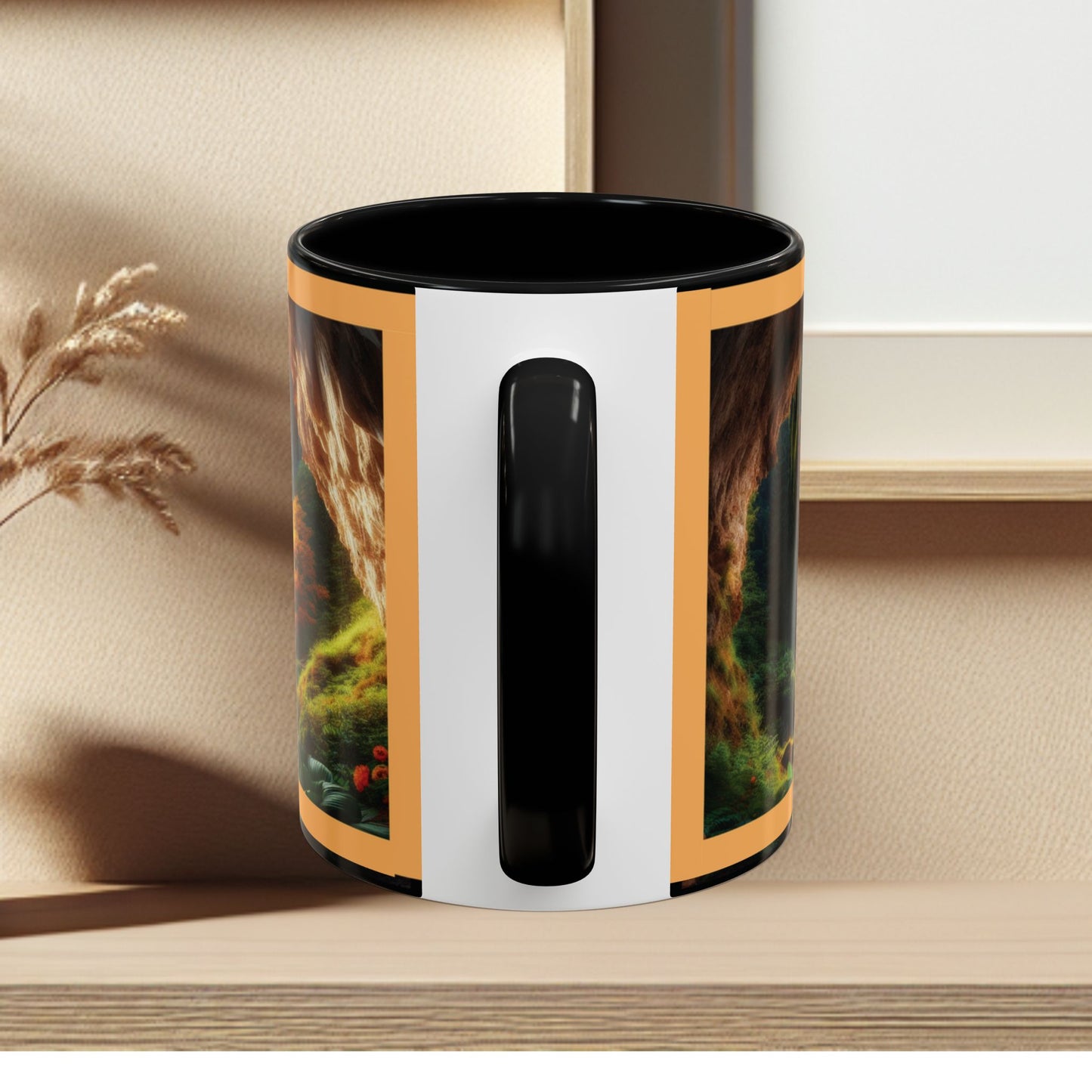Mug: By the River-Accent Coffee Mug (11oz, 15oz)