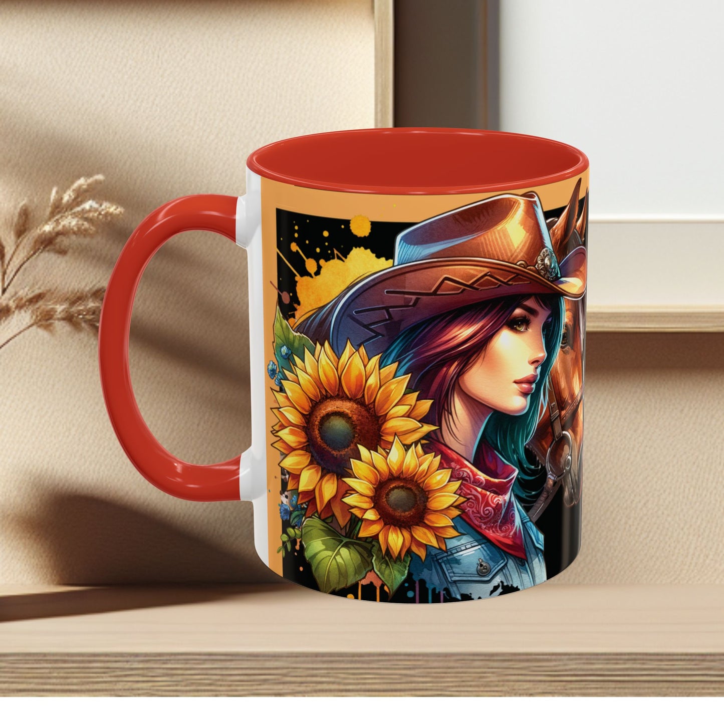 Coffee Mug Cowgirls and they're Horses