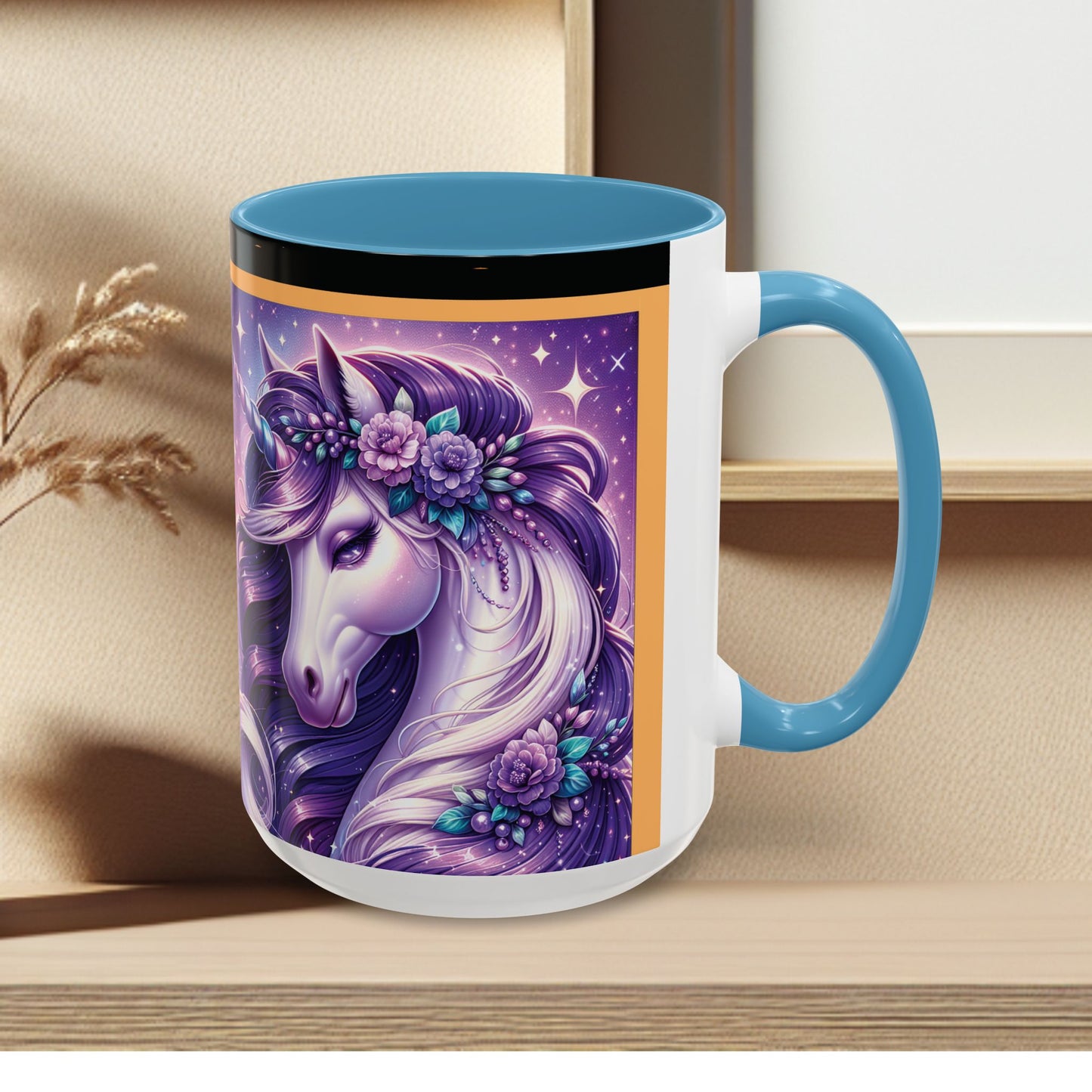 Mug Coffee Unicorns Night and Day - 11oz, 15oz