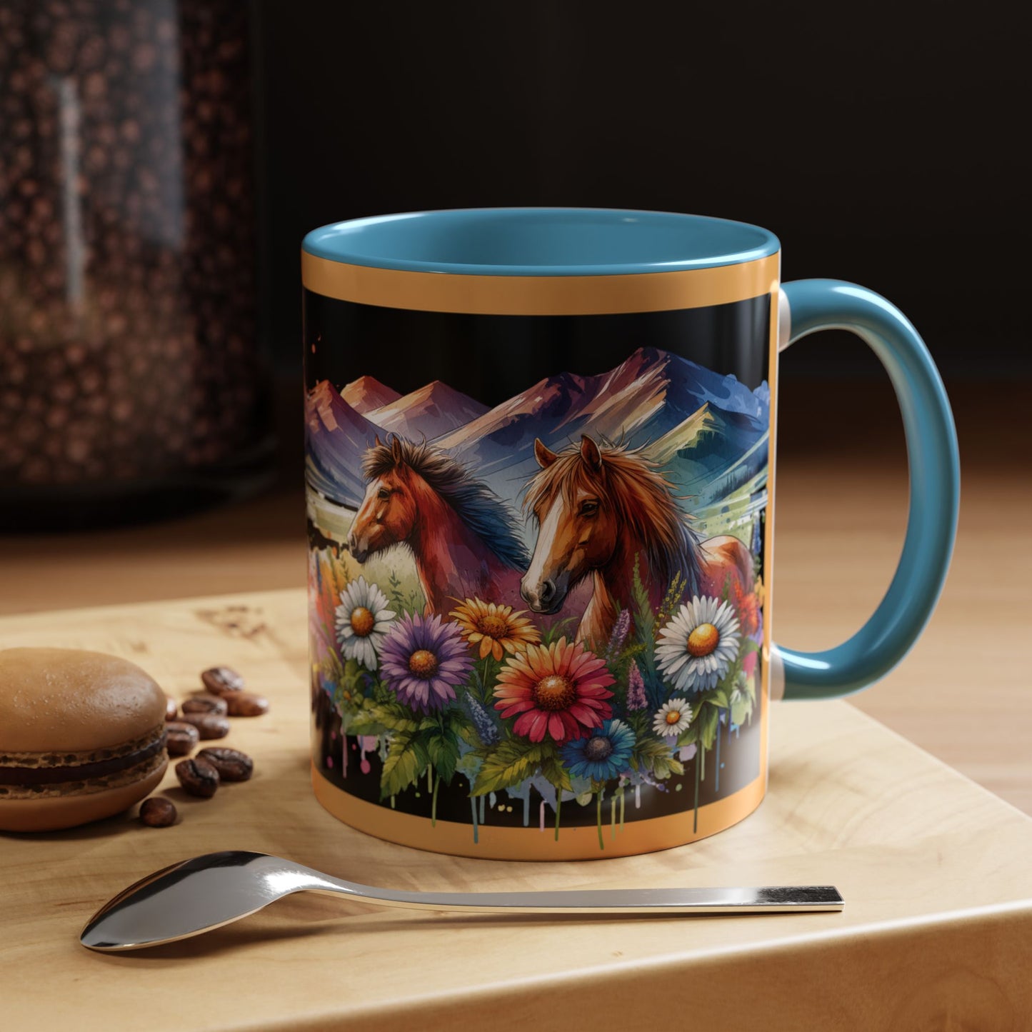 Mug Coffee Wild Horses 11oz 15oz