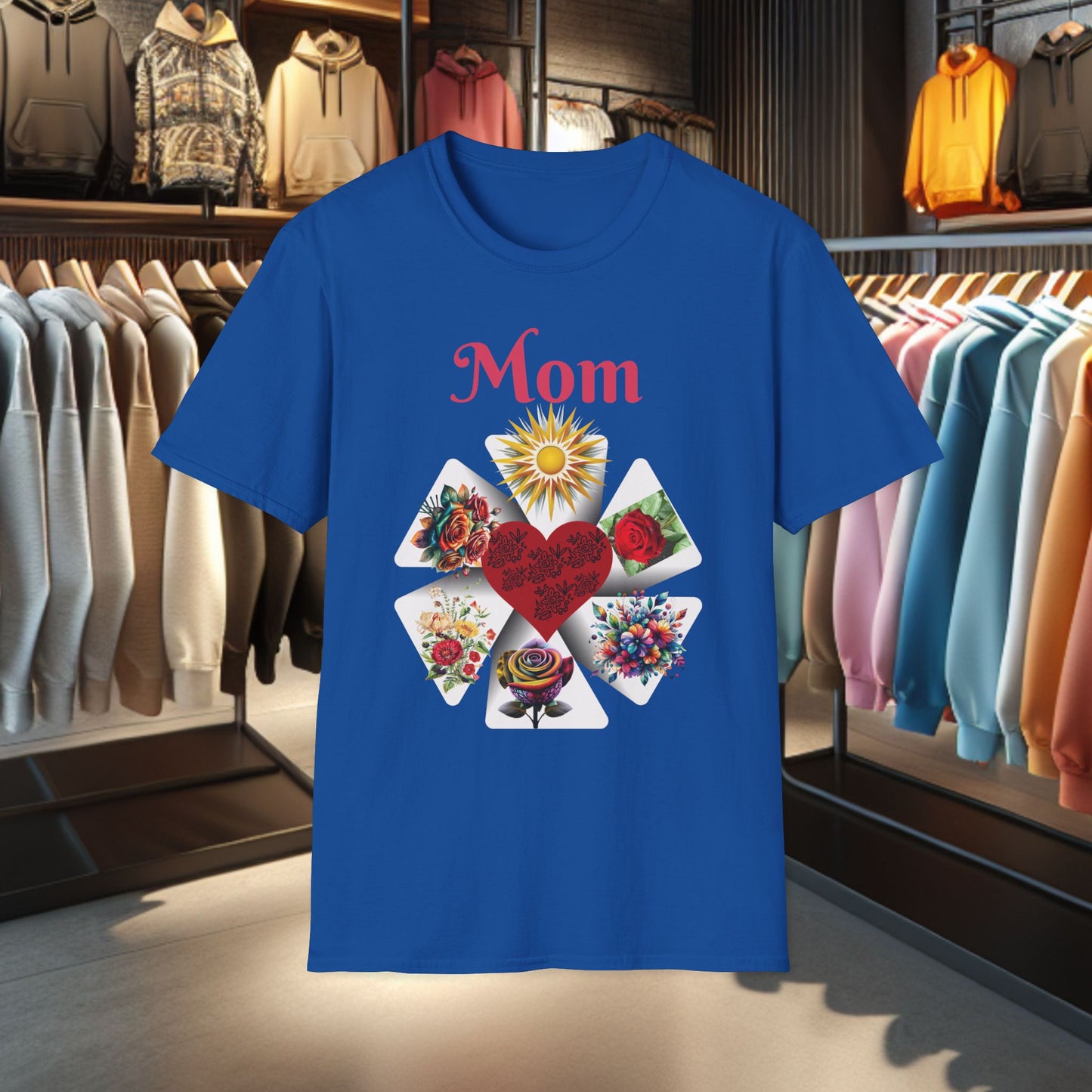 Mom-Themed T-Shirt | Muther Gift, Spring Outfit, Mother Apparel