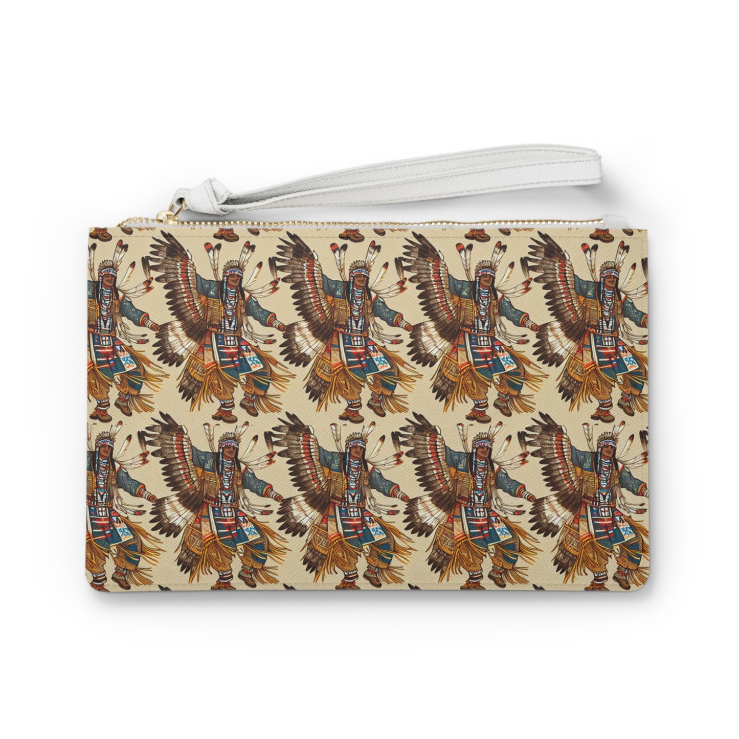 Native Dancers Clutch Bag - POW WOW Design