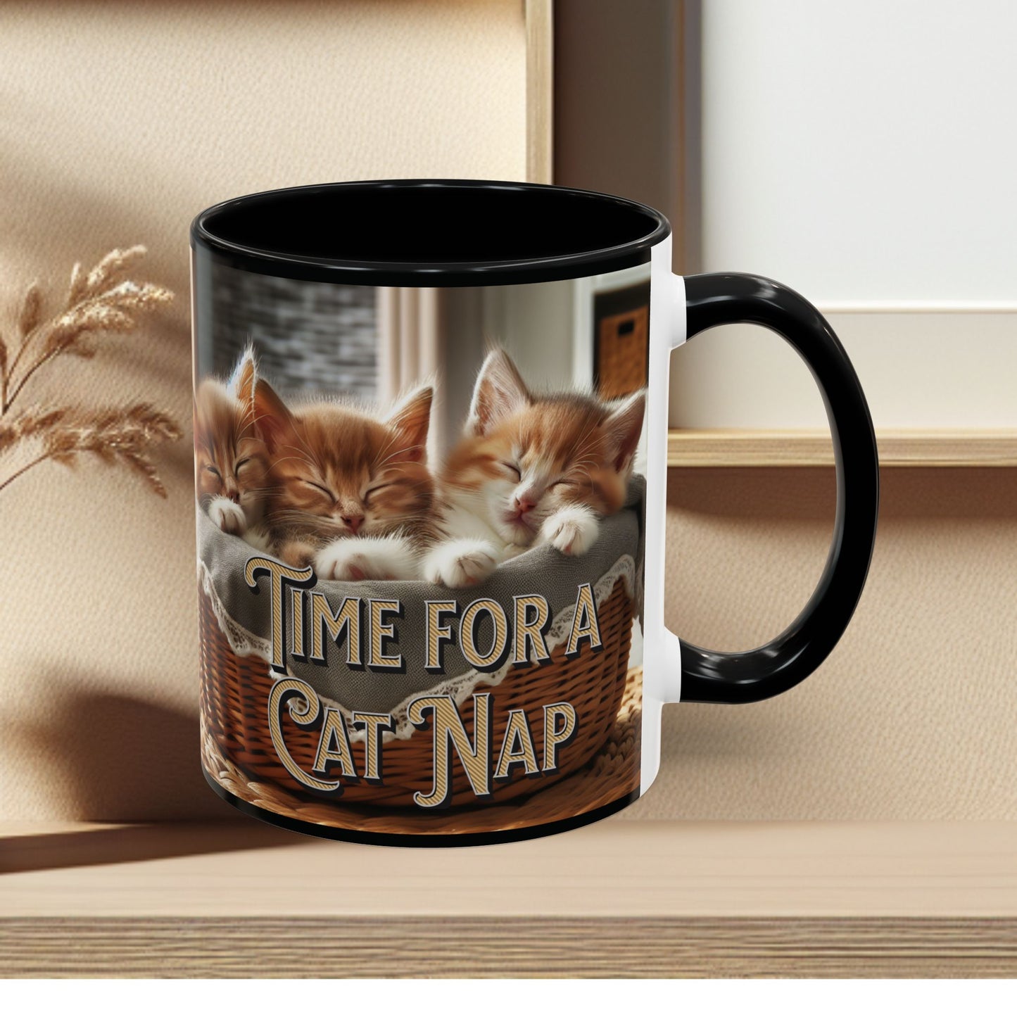 Coffee Mug - Time for a Cat Nap Accent (11, 15oz)