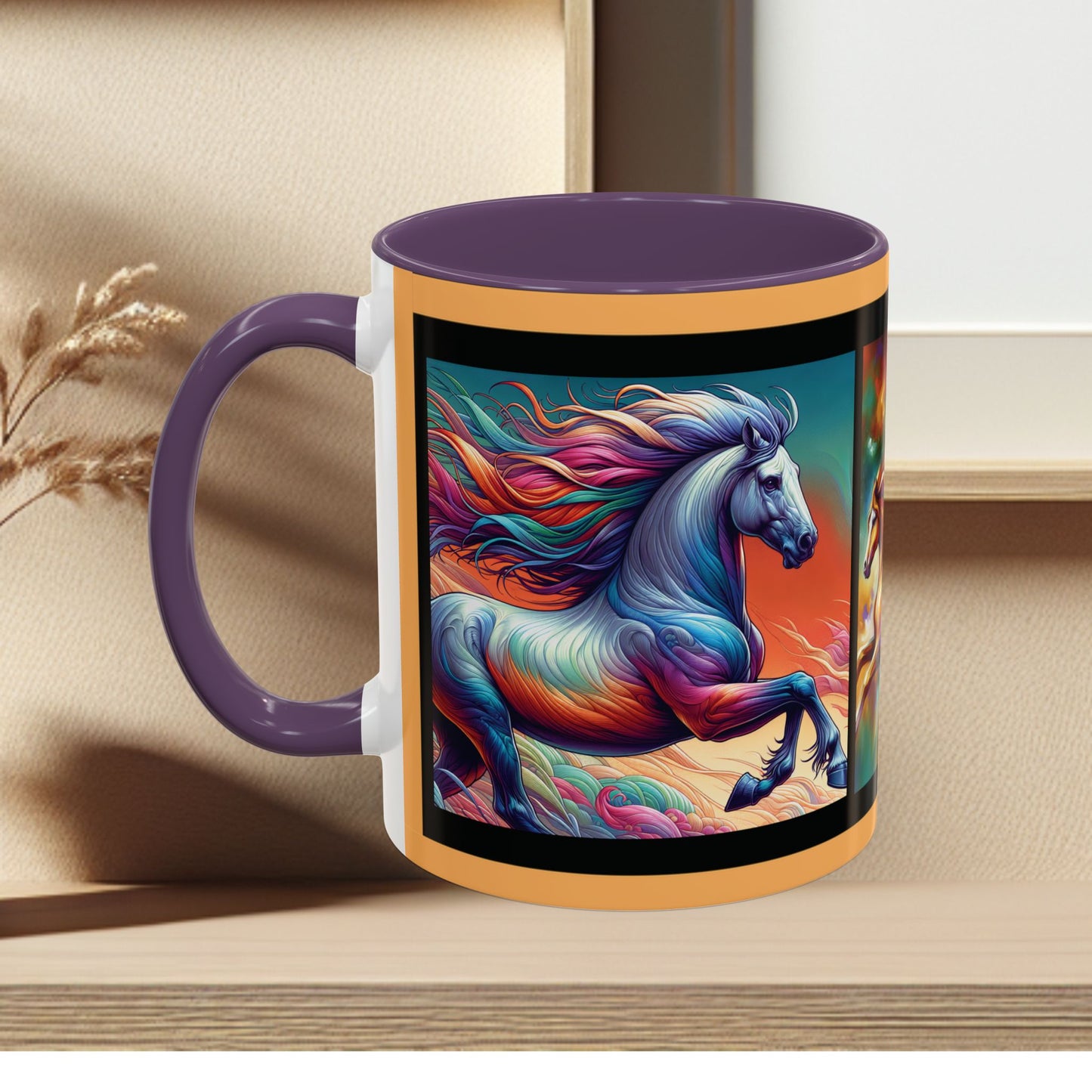 Coffee Mug Cloud Horses 11oz, 15oz