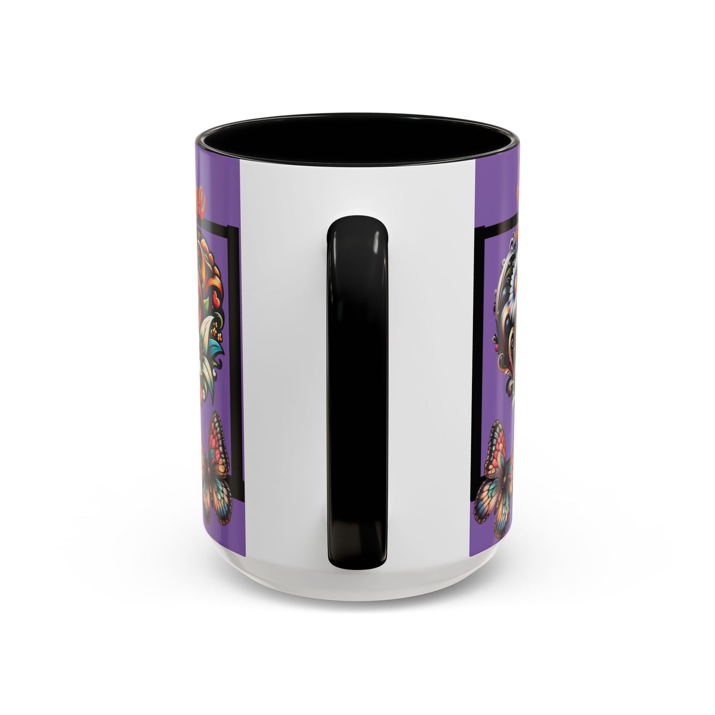 Love Coffee Mug - Vibrant Heart & Horse- Design, 11oz & 15oz