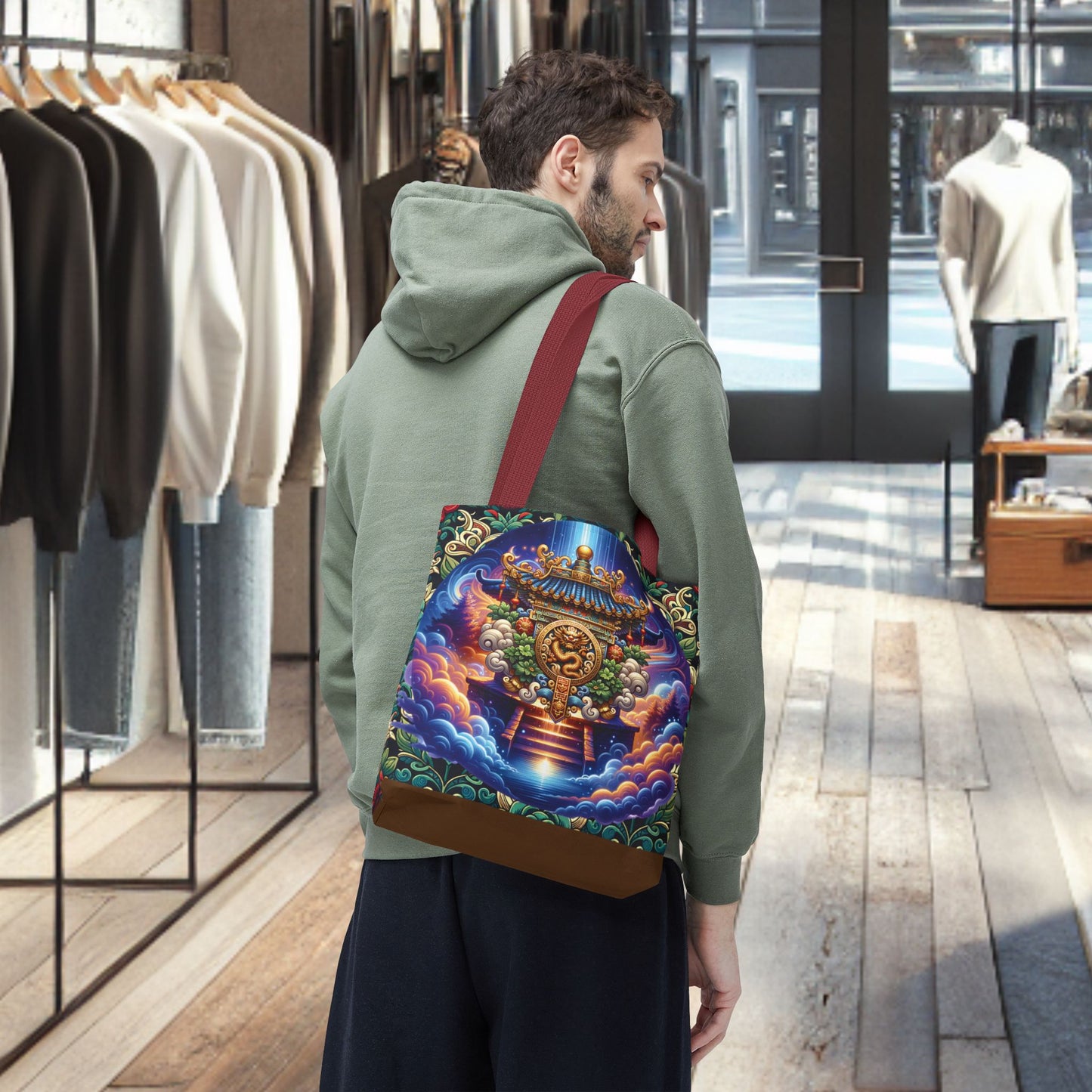 Mystic Temple Tote Bag