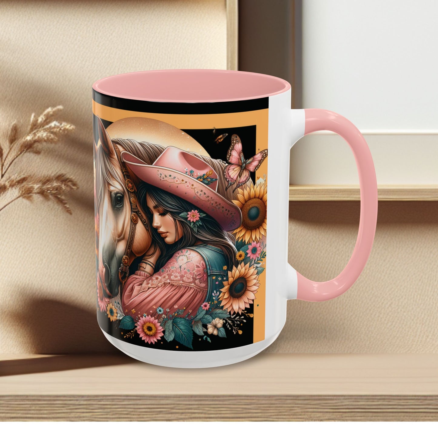 Coffee Mug Cowgirls and they're Horses
