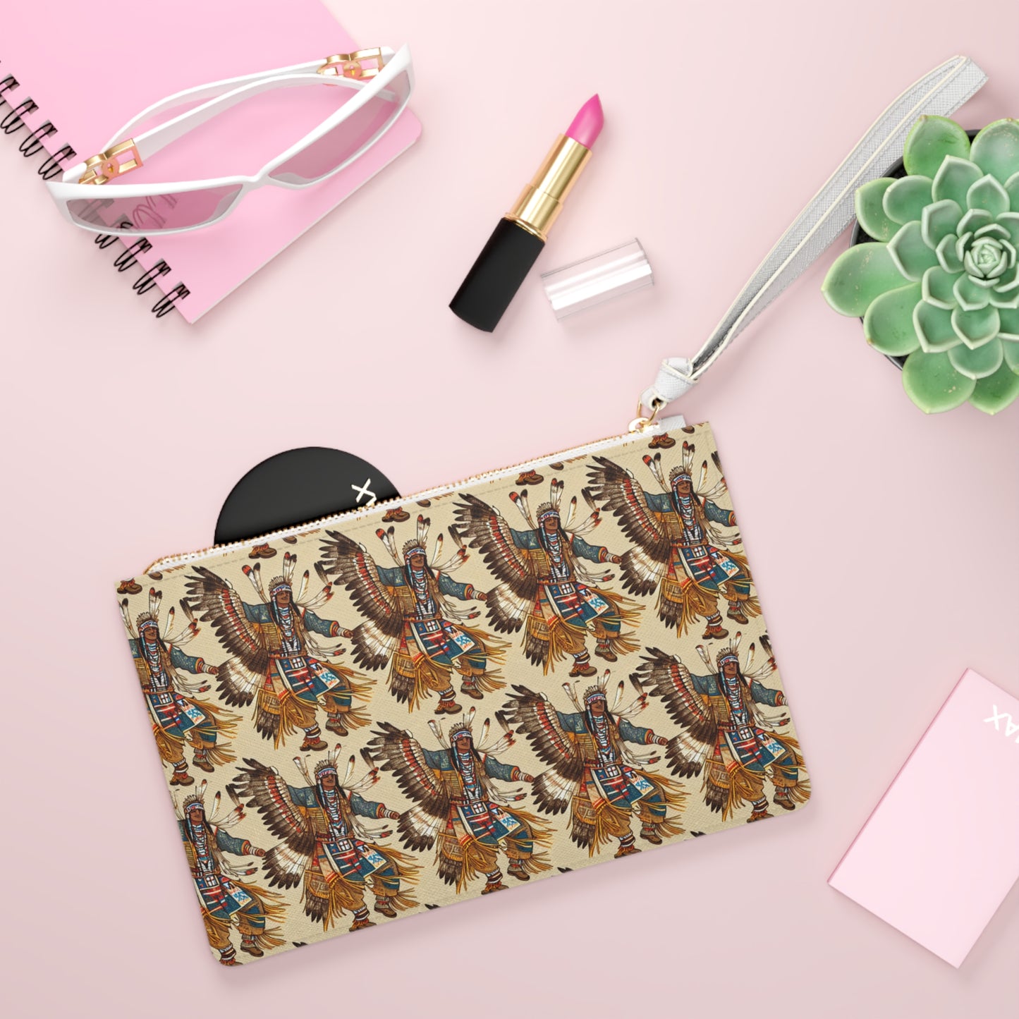 Native Dancers Clutch Bag - POW WOW Design
