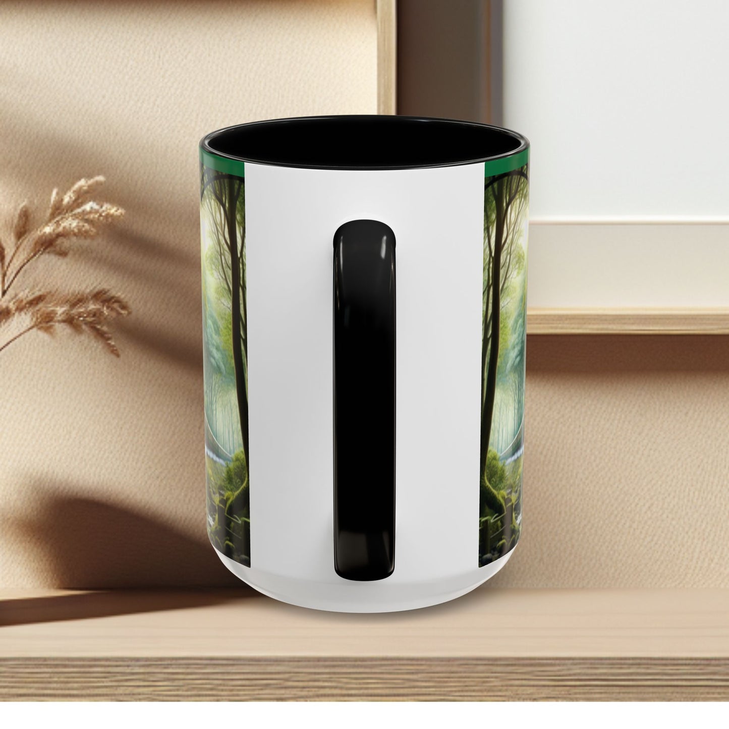 Mug - Jungle Train - Accent Coffee Mug (11oz, 15oz) (AOP)