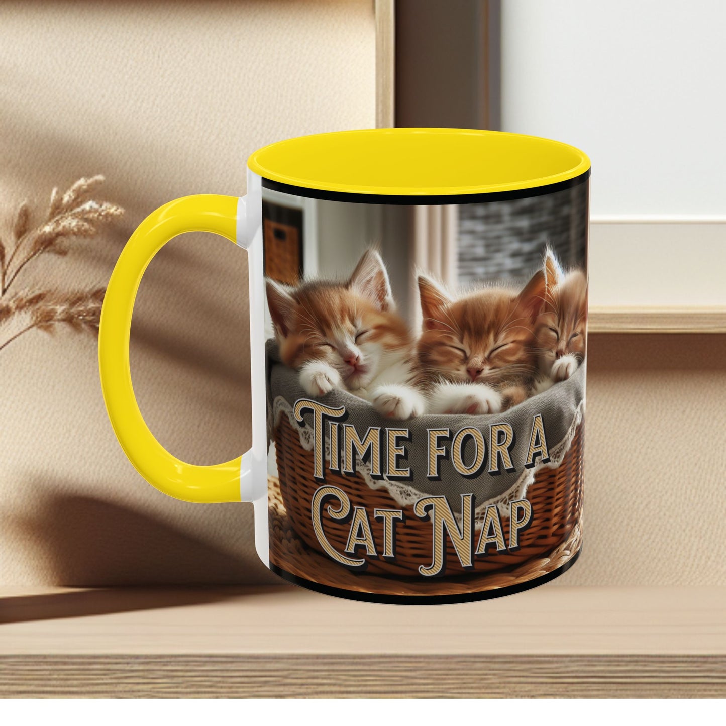 Coffee Mug - Time for a Cat Nap Accent (11, 15oz)