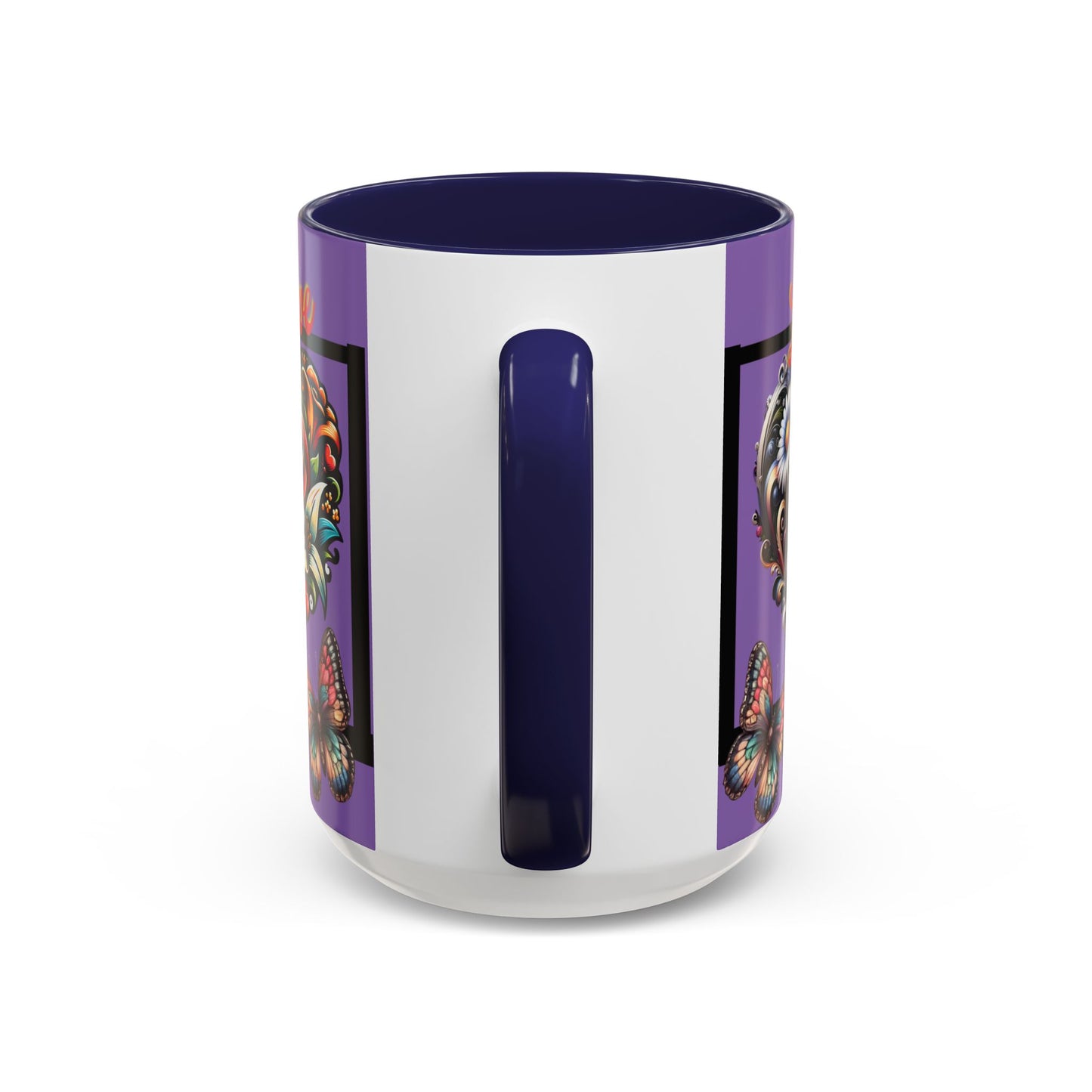 Love Coffee Mug - Vibrant Heart & Horse- Design, 11oz & 15oz