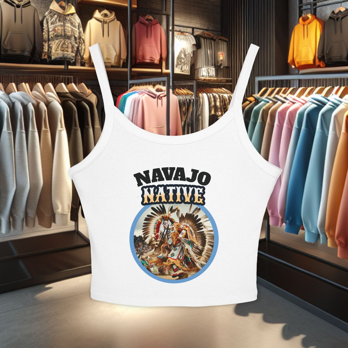Navajo Native Spirit Tank Top - POW WOWs, Outdoor Events