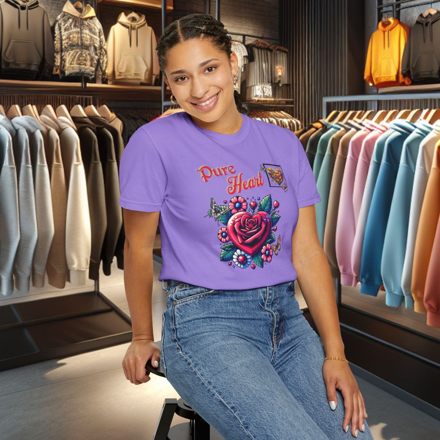 Pure Heart Unisex T-Shirt - Valentine’s Day & Everyday Love