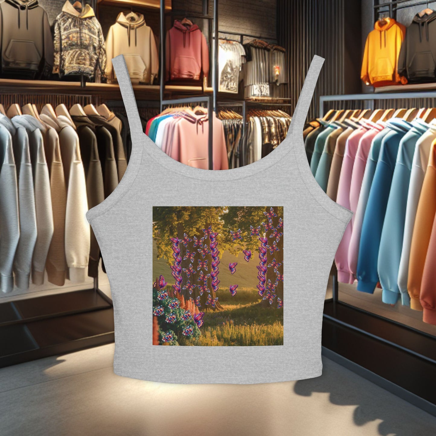 Butterfly Forest Tank Top