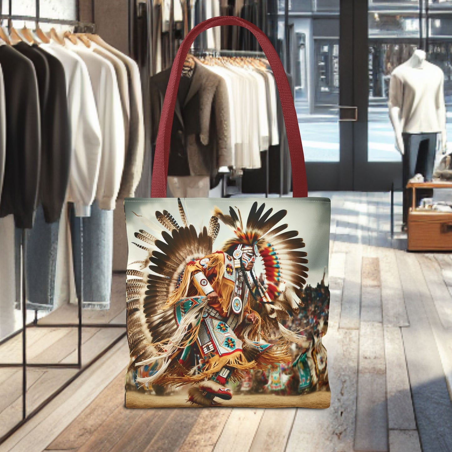 Native Dancer Tote Bag (AOP)