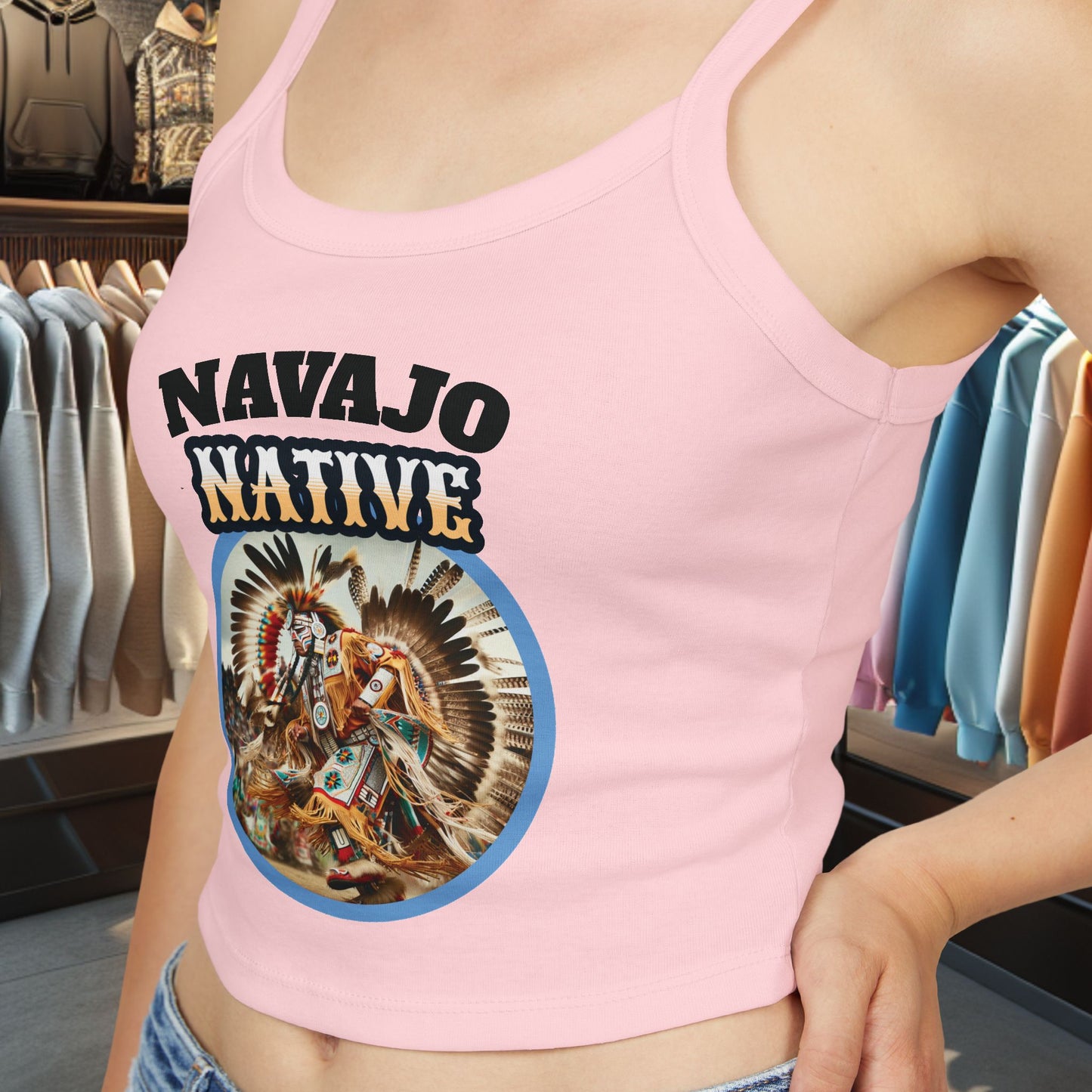 Navajo Native Spirit Tank Top - POW WOWs, Outdoor Events