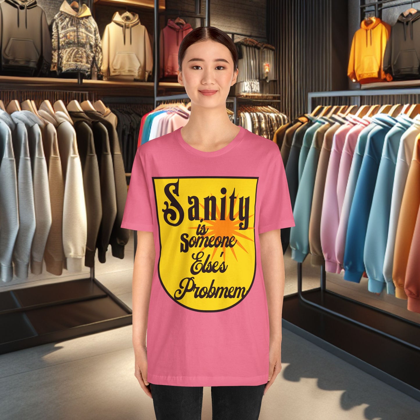 Funny Sanity Unisex Tee