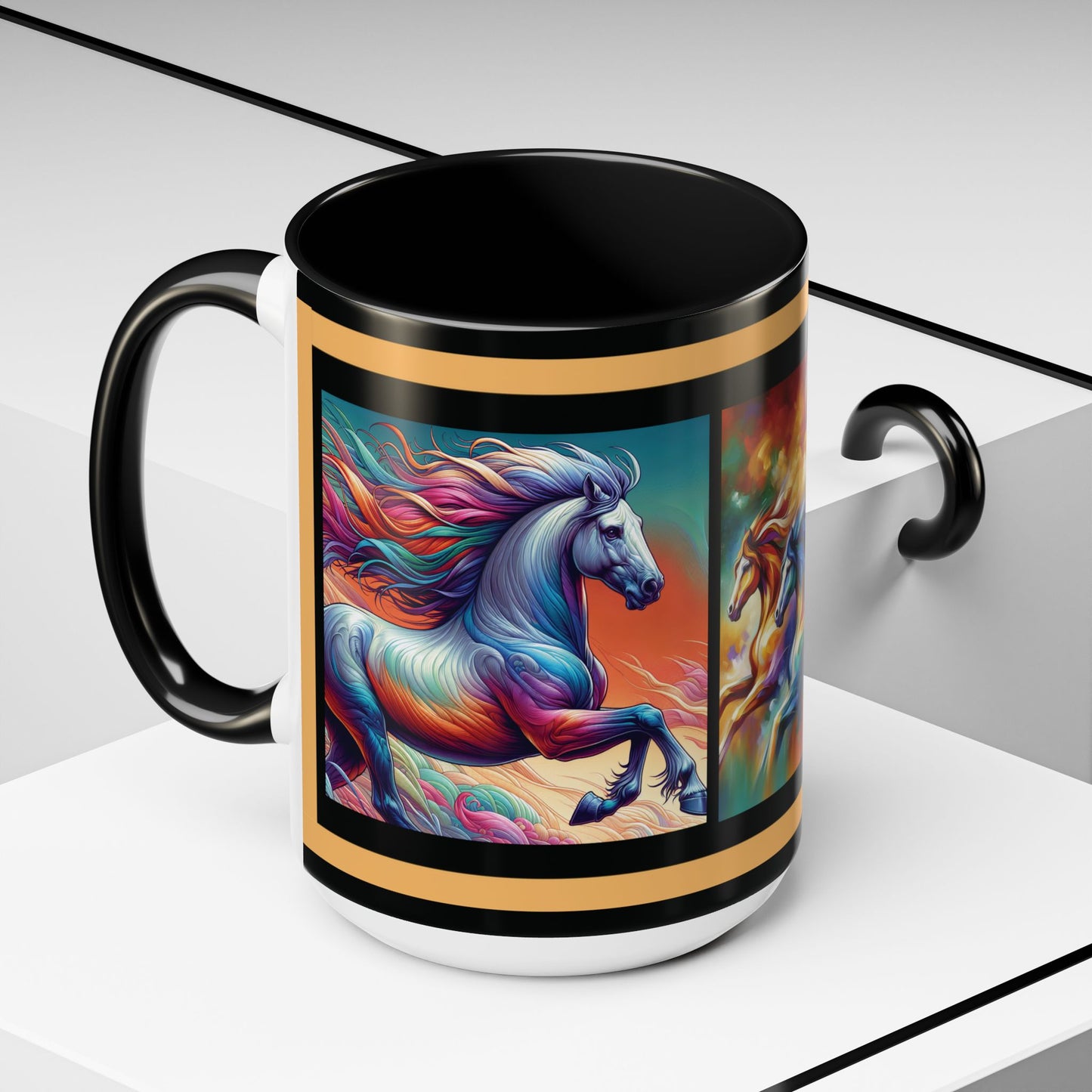 Coffee Mug Cloud Horses 11oz, 15oz