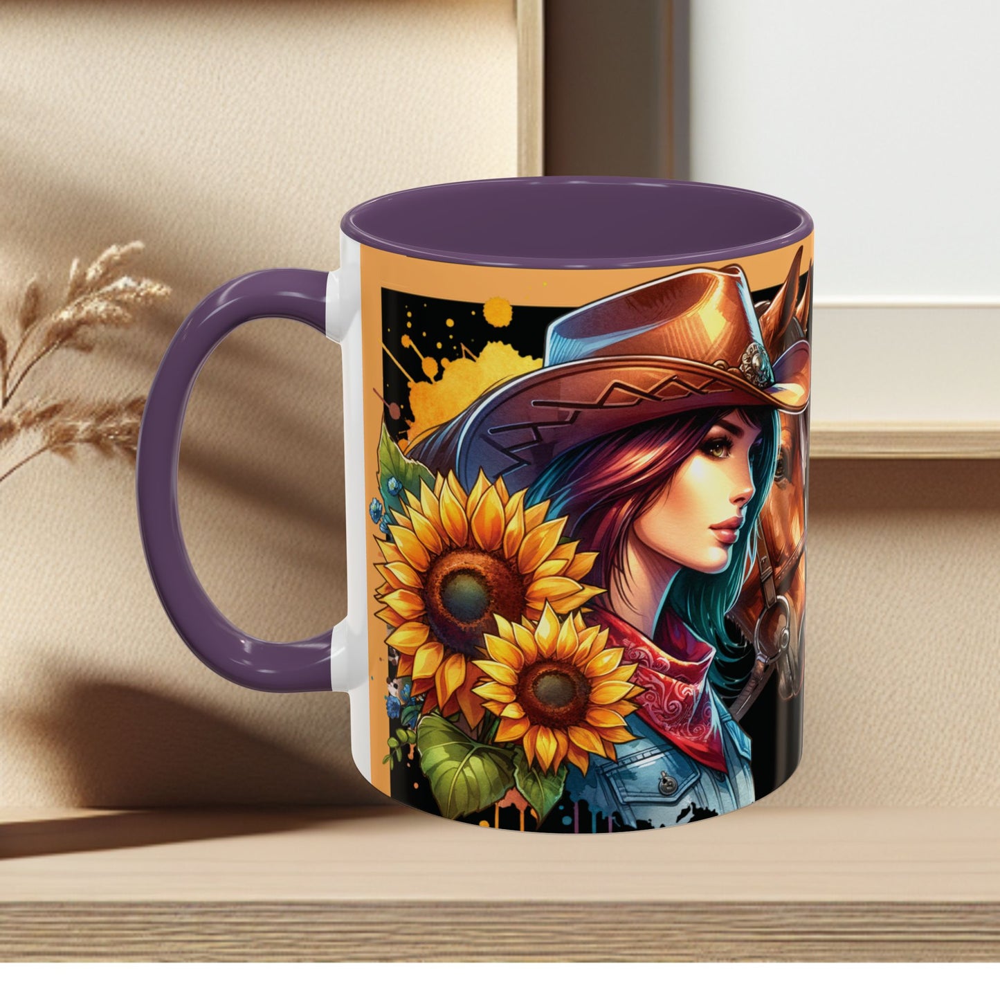 Coffee Mug Cowgirls and they're Horses